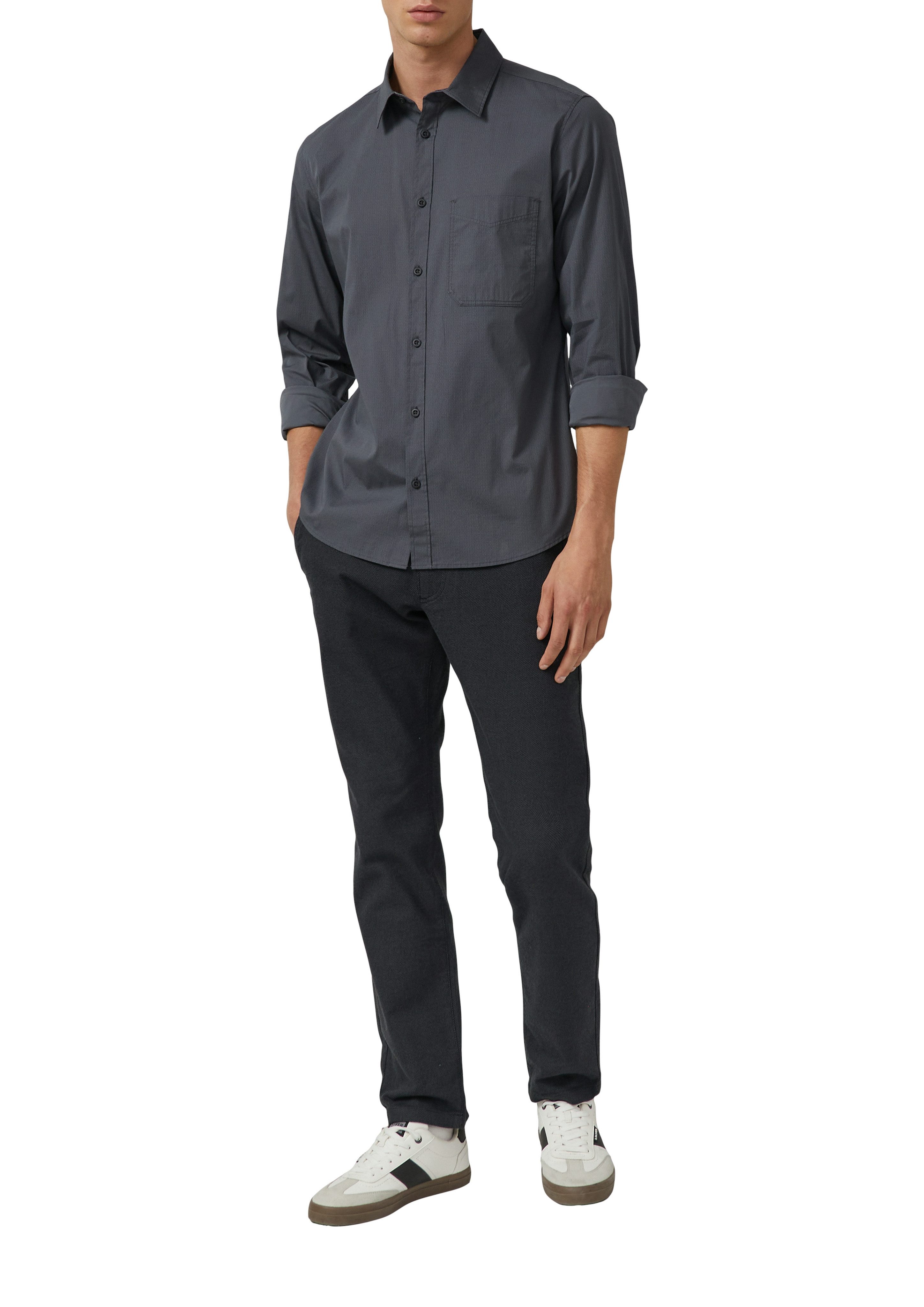 s.Oliver Langarmhemd mit Brusttasche günstig online kaufen