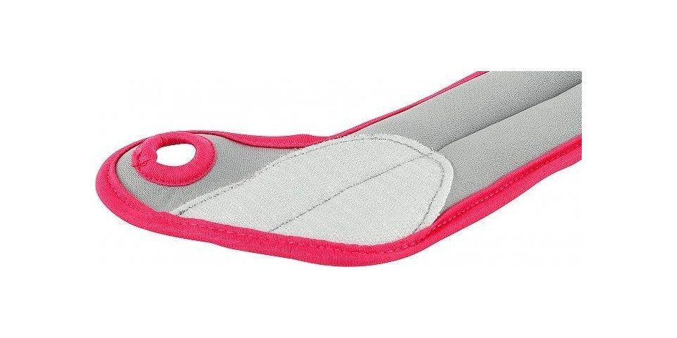 V3Tec Gewichtsmanschette NOS Handmanschette 0,5 KG grau-pink