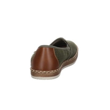 Rieker Slipper Slipper Freizeit Elegant Slip-Ons Textil Espadrille Textil