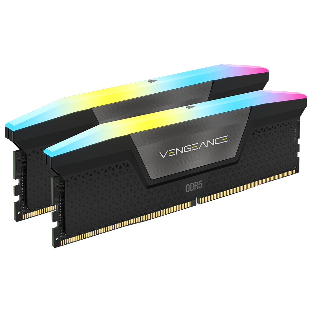 Corsair VENGEANCE RGB DDR5 Memory PC-Arbeitsspeicher (Kundenspezifische Leistungs-PCB)