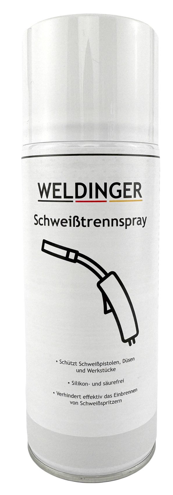 WELDINGER Schweißdraht MIG/MAG-Einsteigerset MB25/AK25 Fixzange Düsenset Trennspray Zubehör