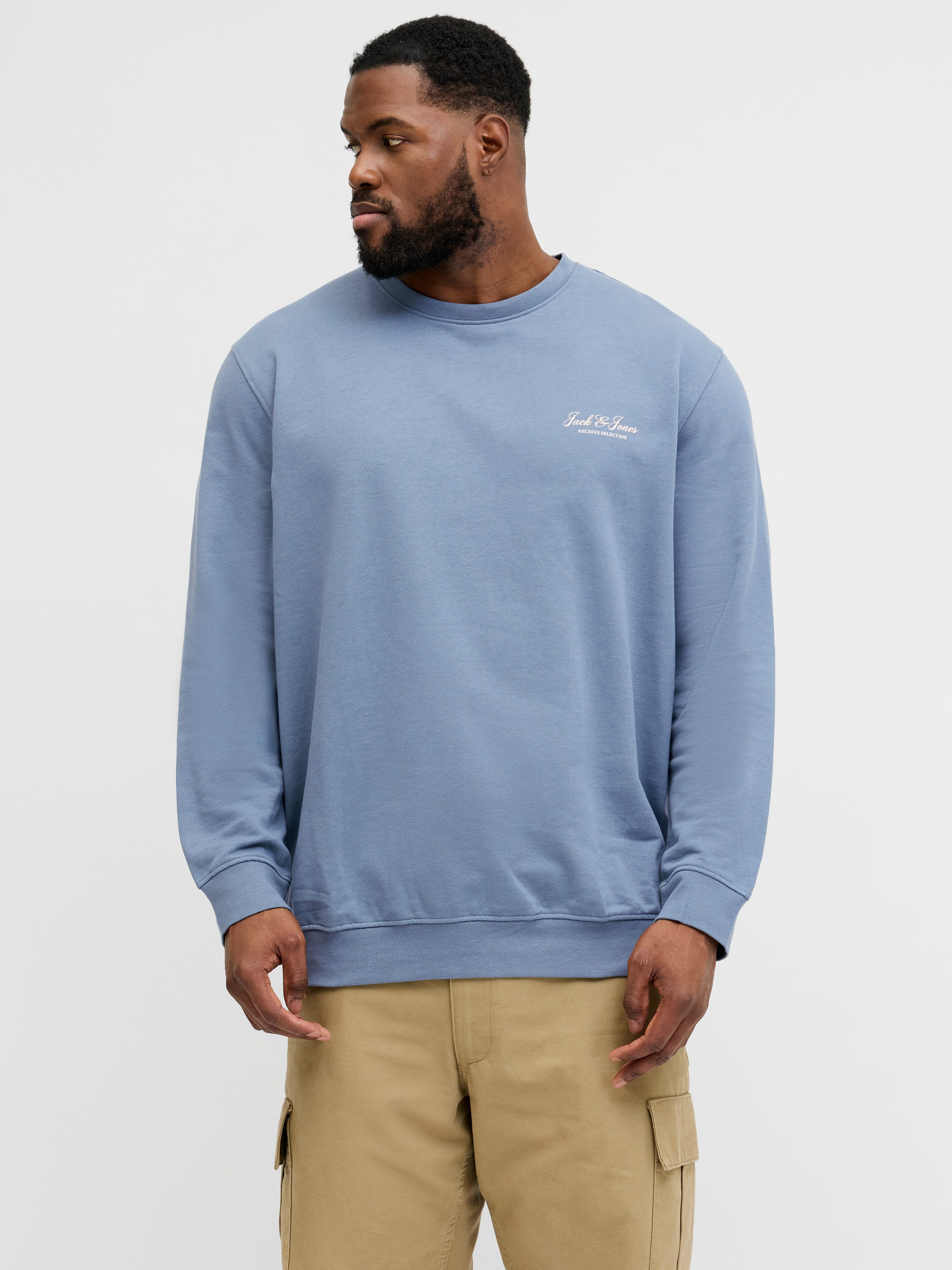 Jack & Jones PlusSize Sweatshirt JJEARCHIVE GRAPHIC SWEAT CN NOOS PLS mit L günstig online kaufen