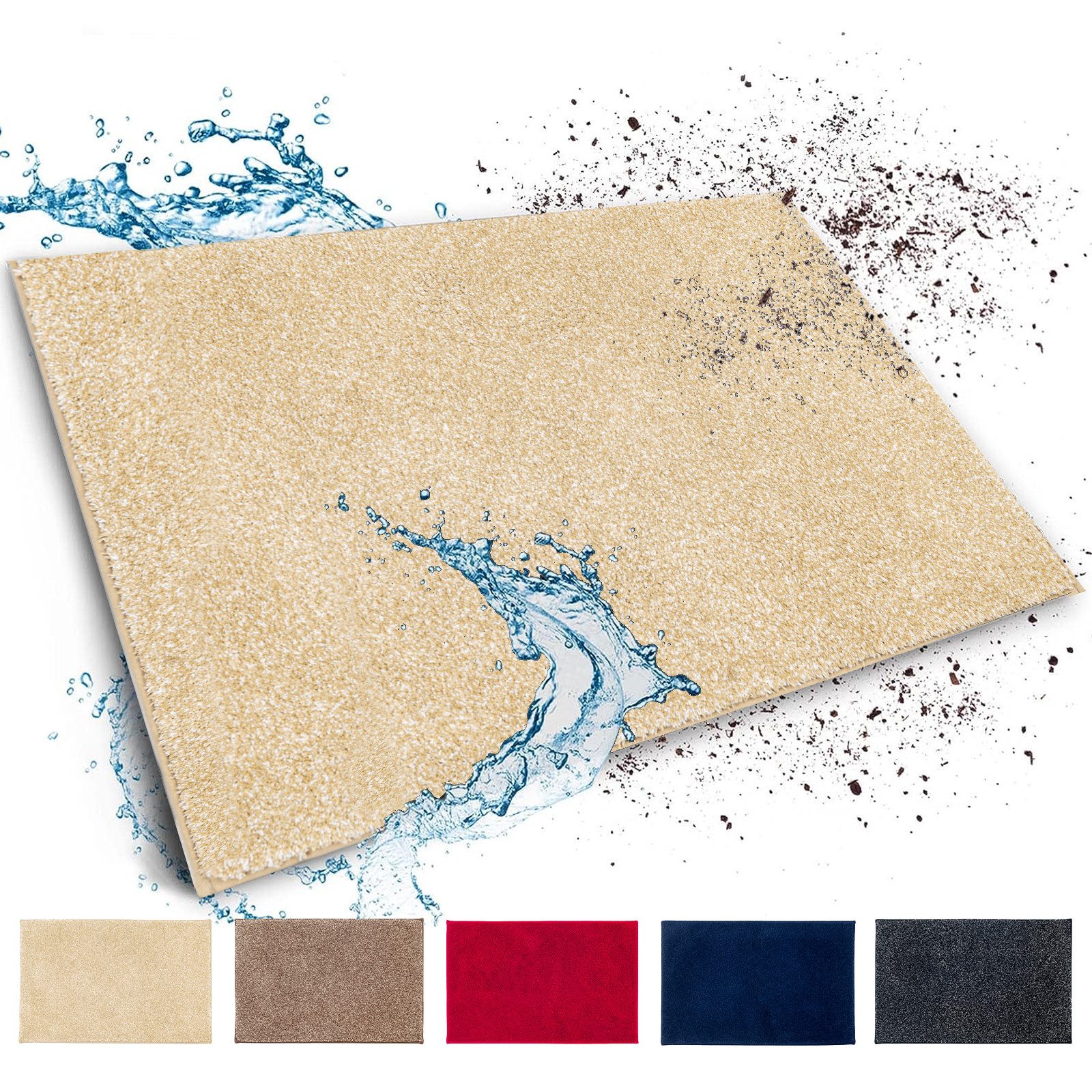 Floordirekt Fußmatte Nasa Schmutzfangmatte, rechteckig, Höhe: günstig online kaufen