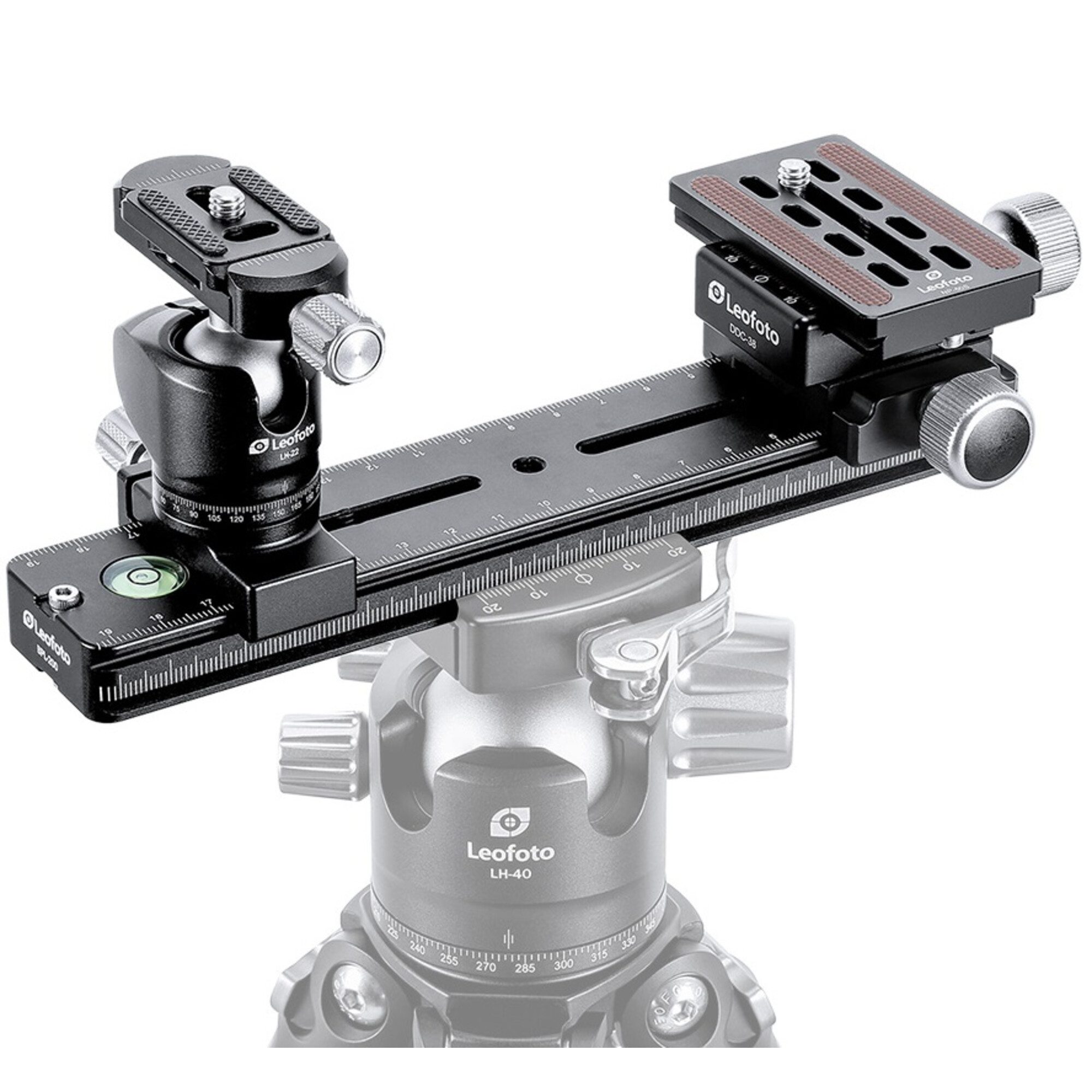 Leofoto Leofoto FDM-02 Dualhalterung für Spektiv und Entfernungsmesser Spektiv