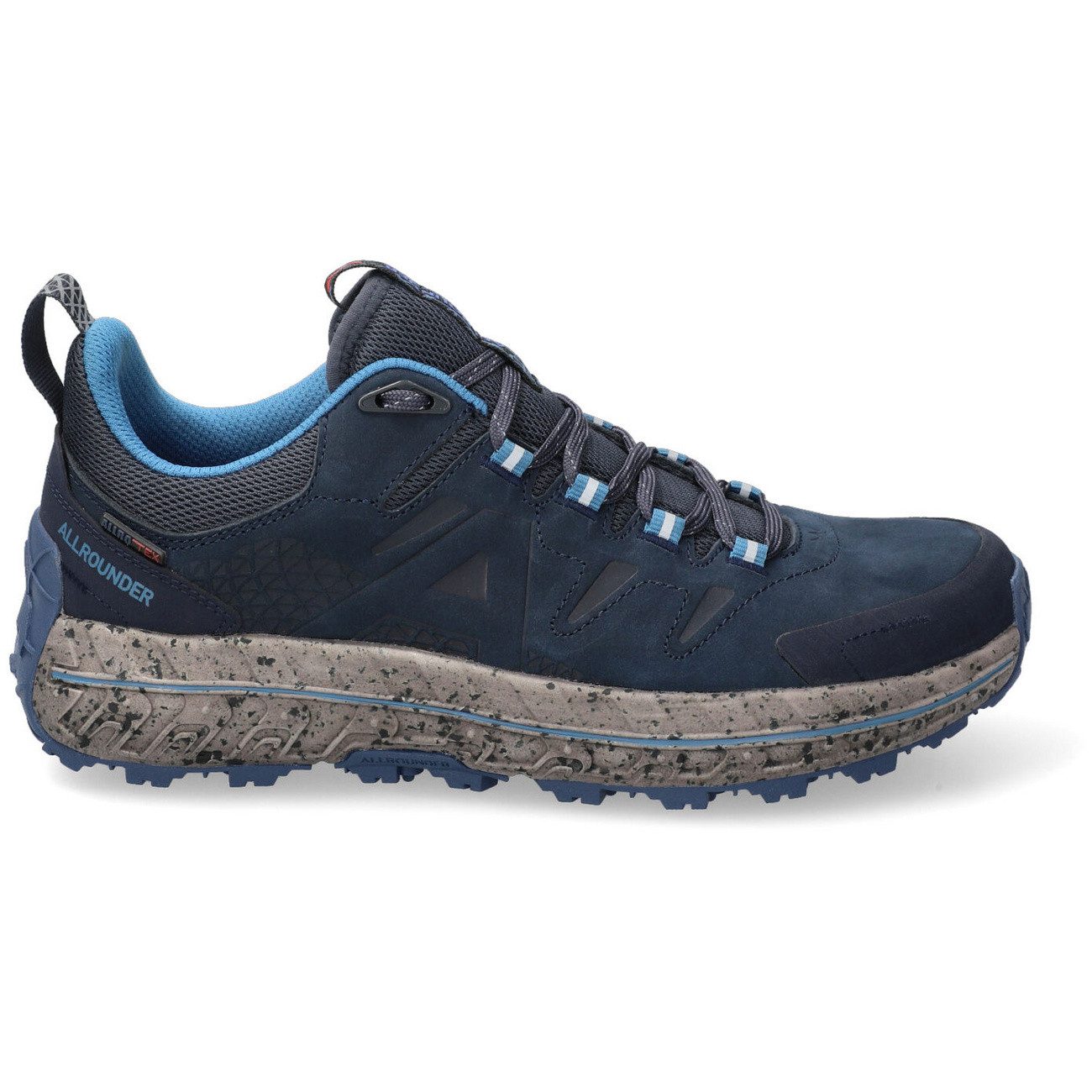 Allrounder X-Tire Tex Blau Schnürschuh
