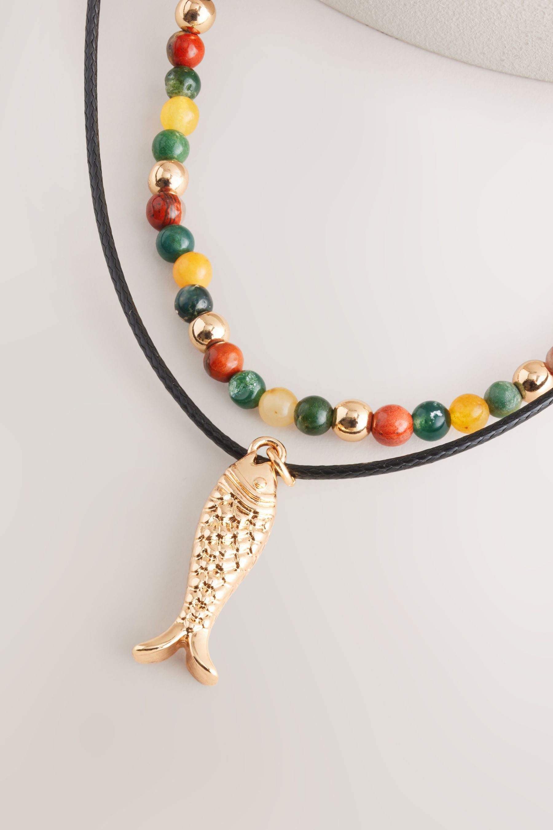 Next Ketten-Set Halskette mit kleinen Ta...