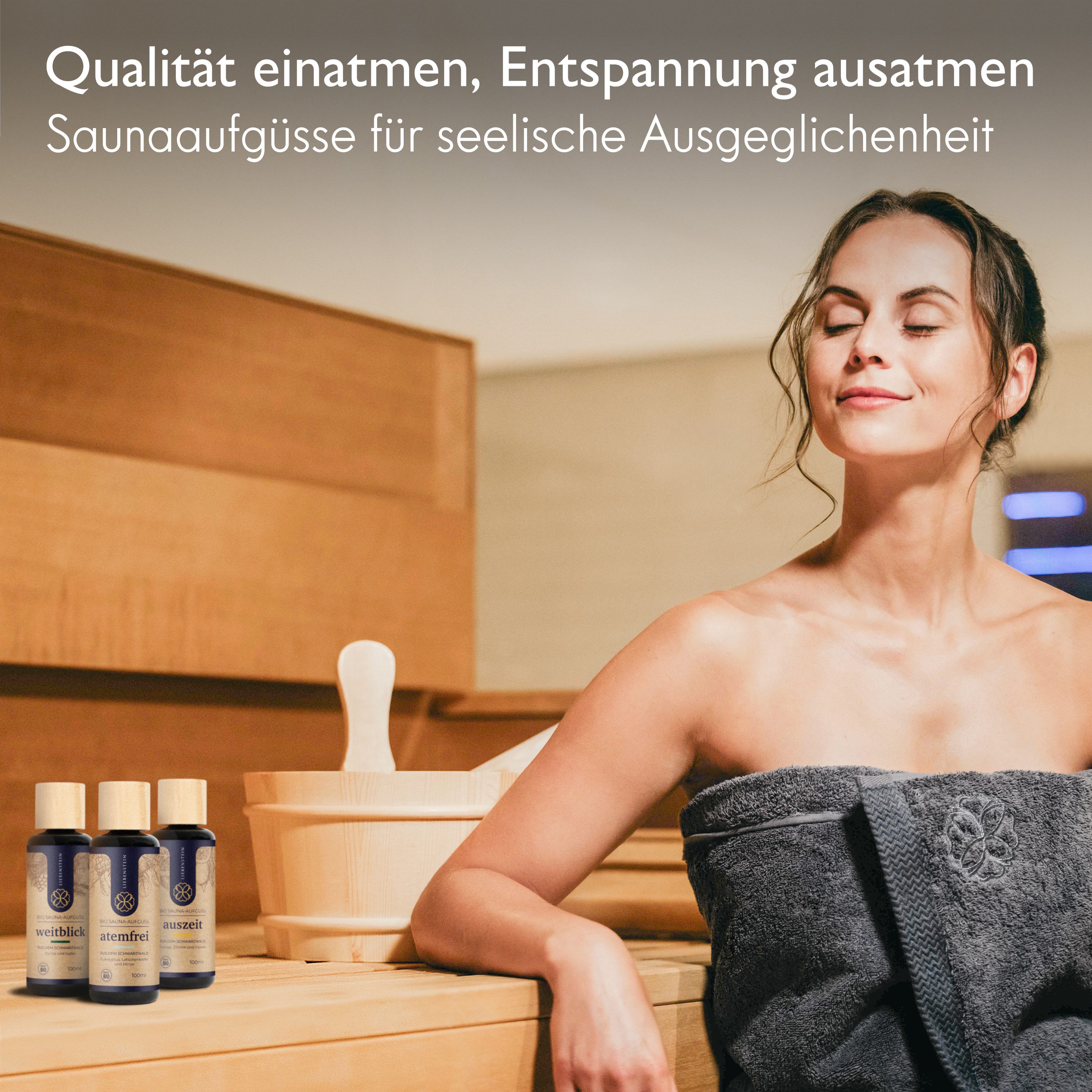 Liebenstein Sauna-Aufgussset BIO Saunaaufguss "Weitblick" (1x100ml, günstig online kaufen