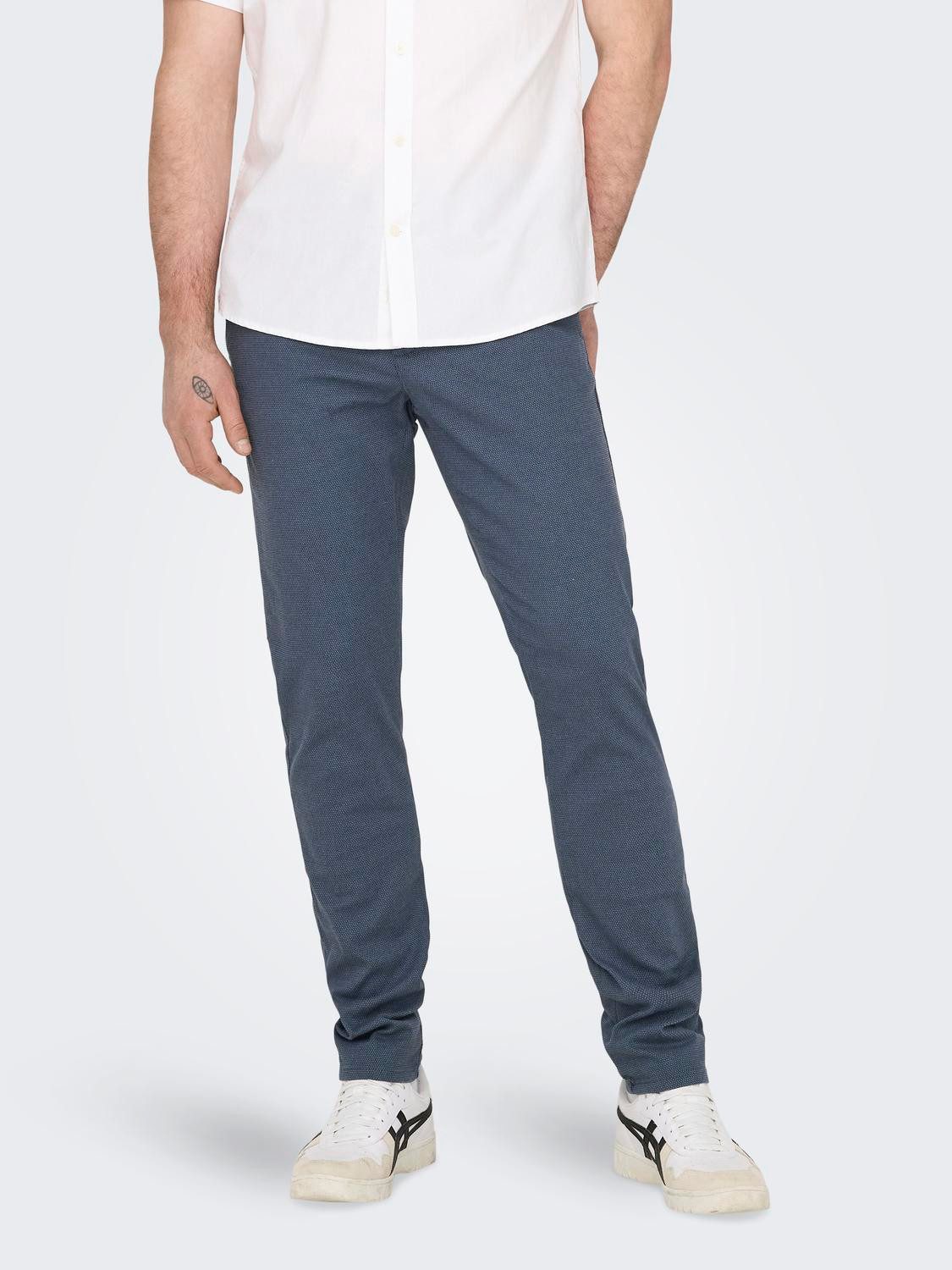 ONLY & SONS Anzughose ONSMARK PETE SLIM DOBBY 0058 PANT NOOS günstig online kaufen