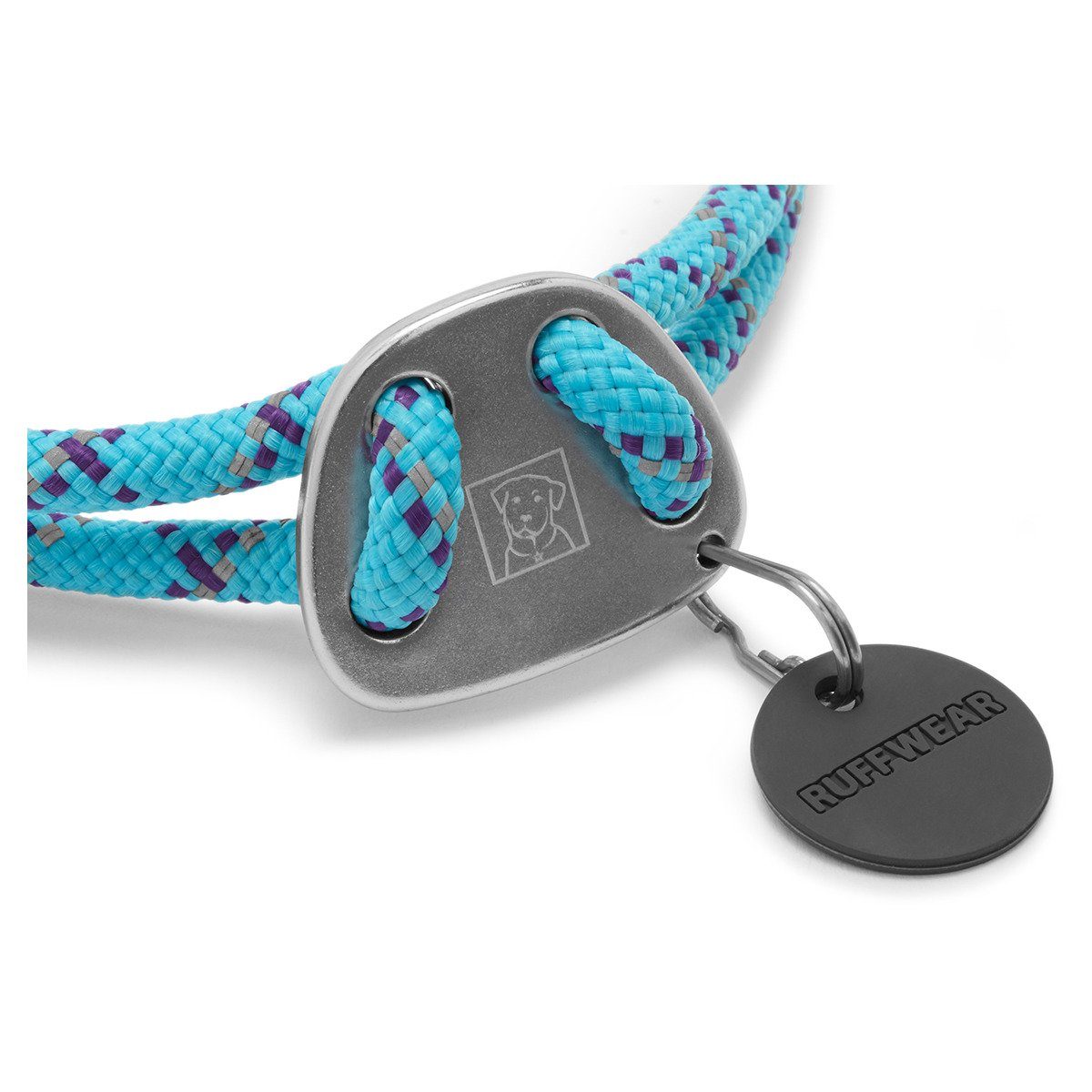 Ruffwear Hunde-Halsband Hundehalsband Knot-a-Collar Blue Atoll