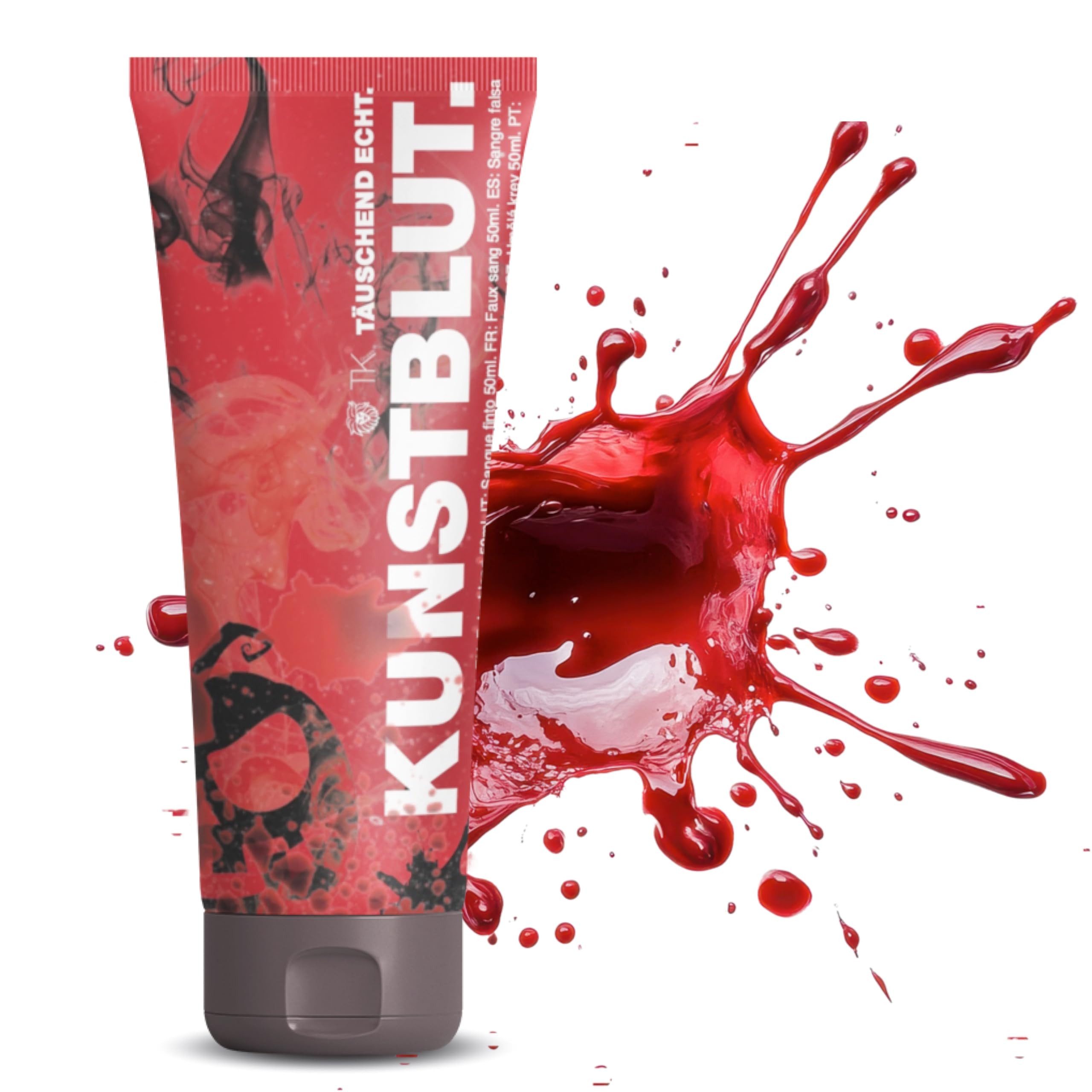 Kostüm 50 ml Kunstblut - Blut - Fake Blood zum Schminken und Verkleiden