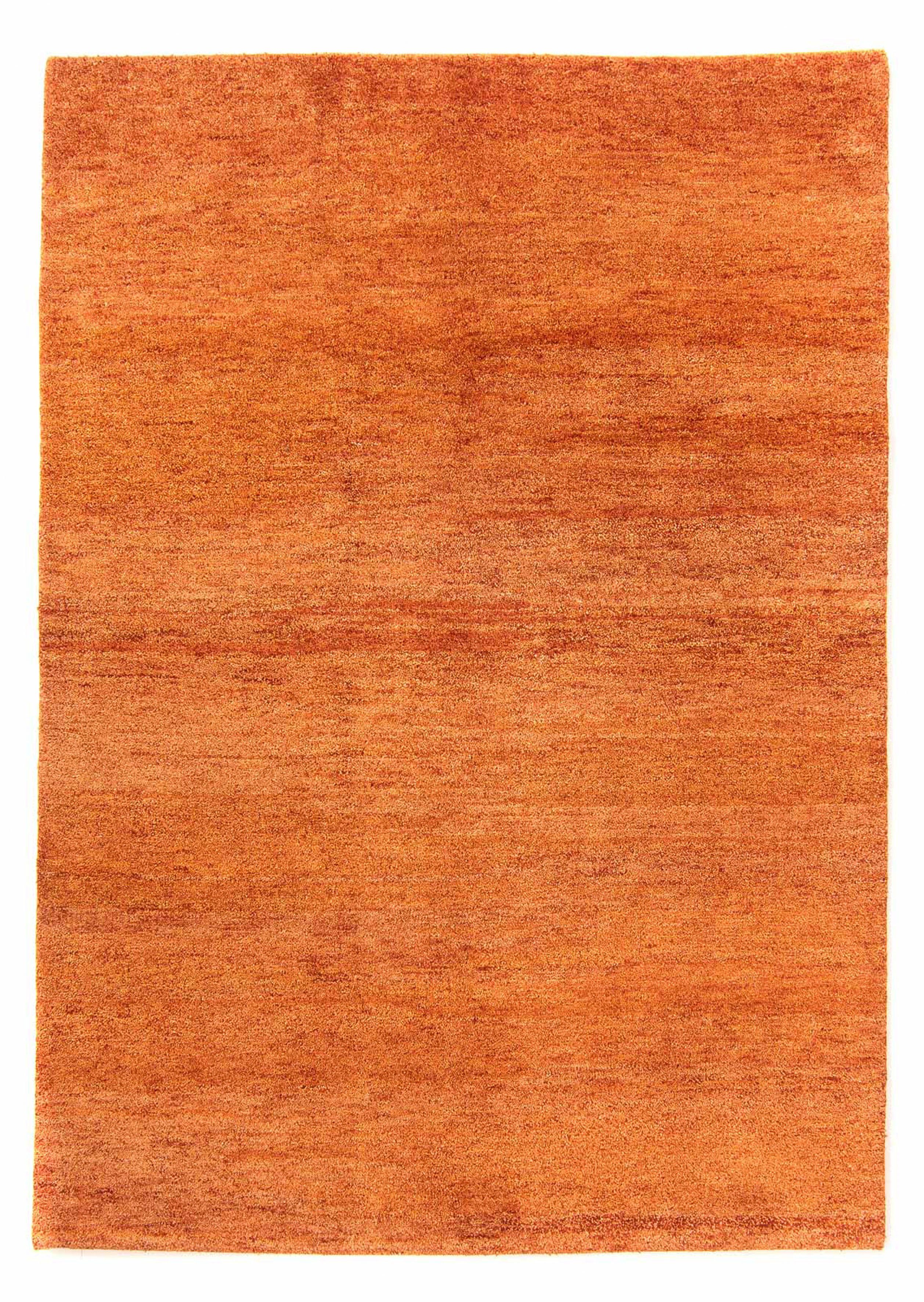 rechteckig, x 196 Zertifikat Gabbeh 143 mit 18 braun, Indus - Wollteppich Handgeknüpft, Einzelstück Höhe: - mm, cm - morgenland, Wohnzimmer,