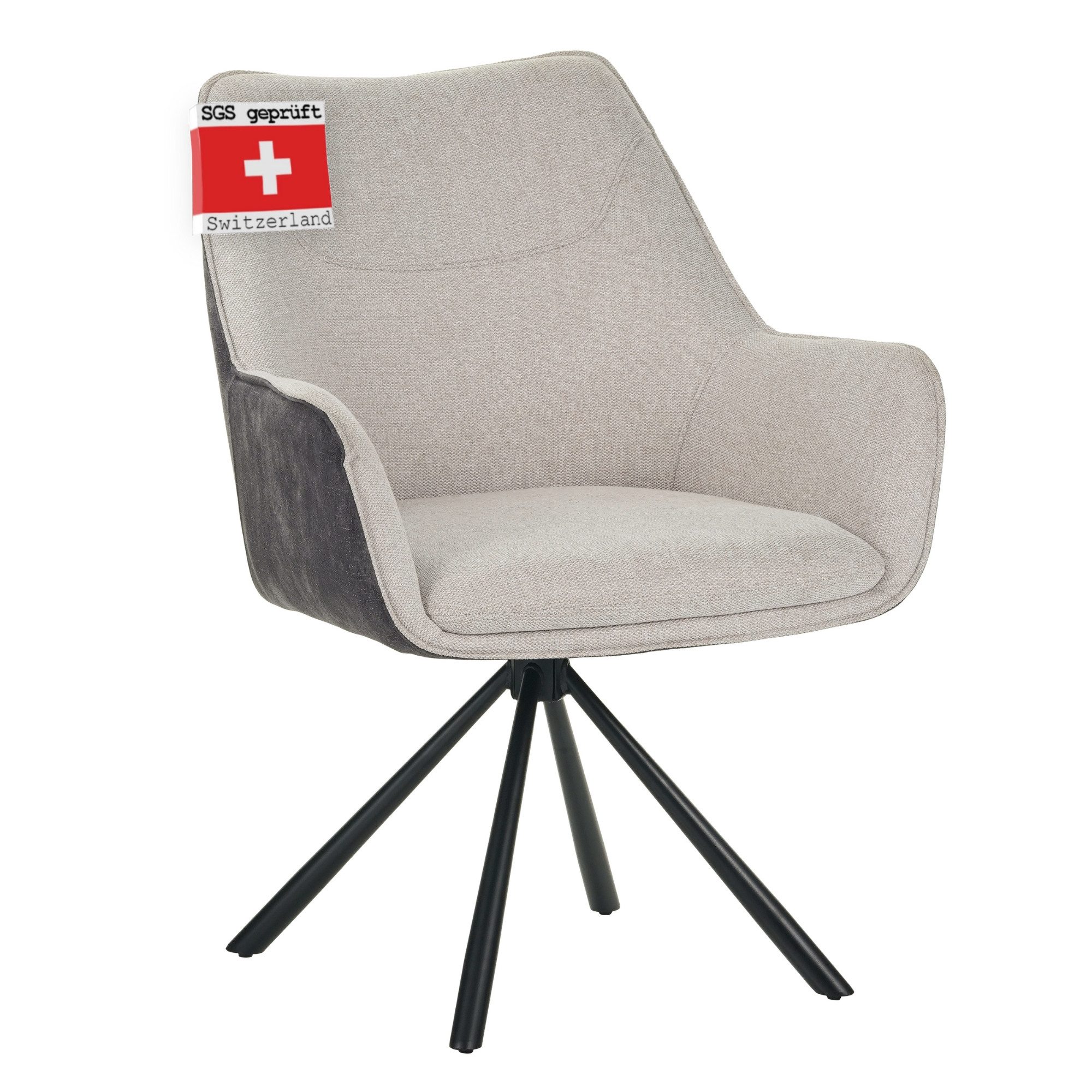 Albatros International Drehstuhl Esszimmerstuhl Zadar drehbar Beige Drehstu günstig online kaufen