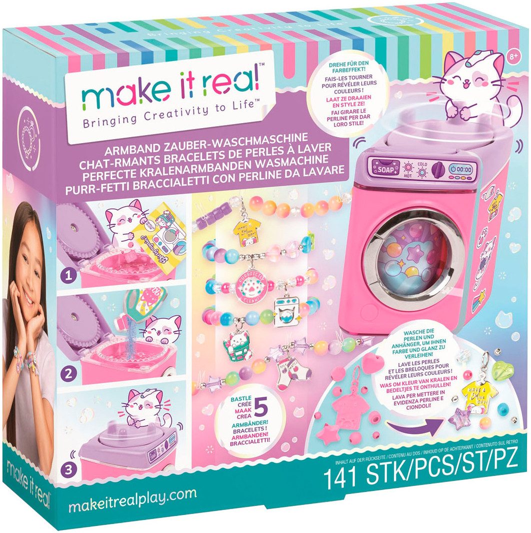 Make it real Kreativset Armband Zauber-Waschmaschine Kreativset