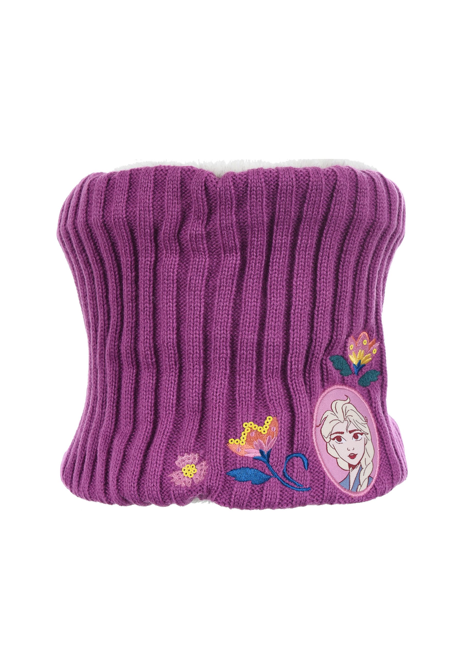 Disney Frozen Loop Eiskönigin Elsa Anna Mädchen Schlauch-Schal