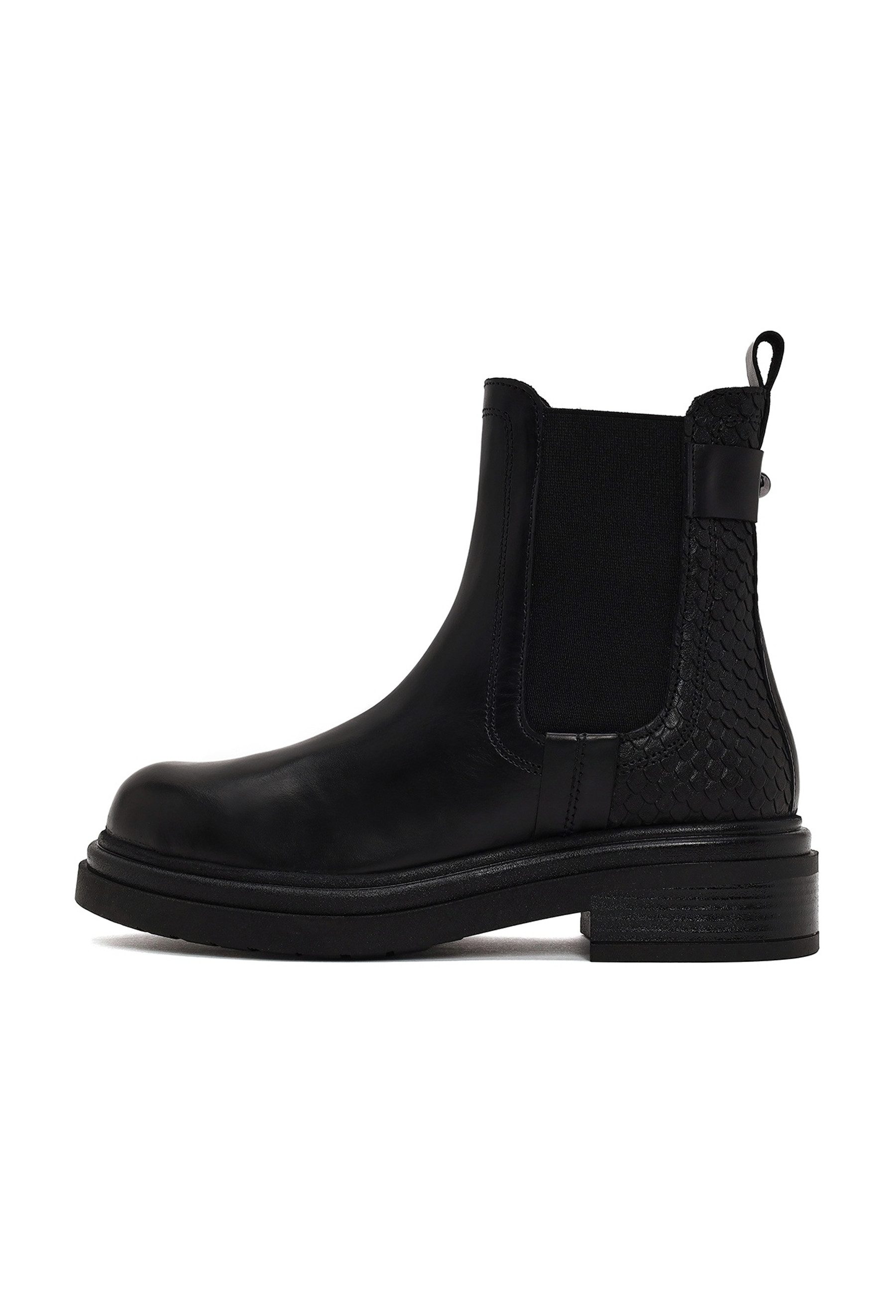 Derimod Leder Chunky Chelsea Boots Chelseaboots