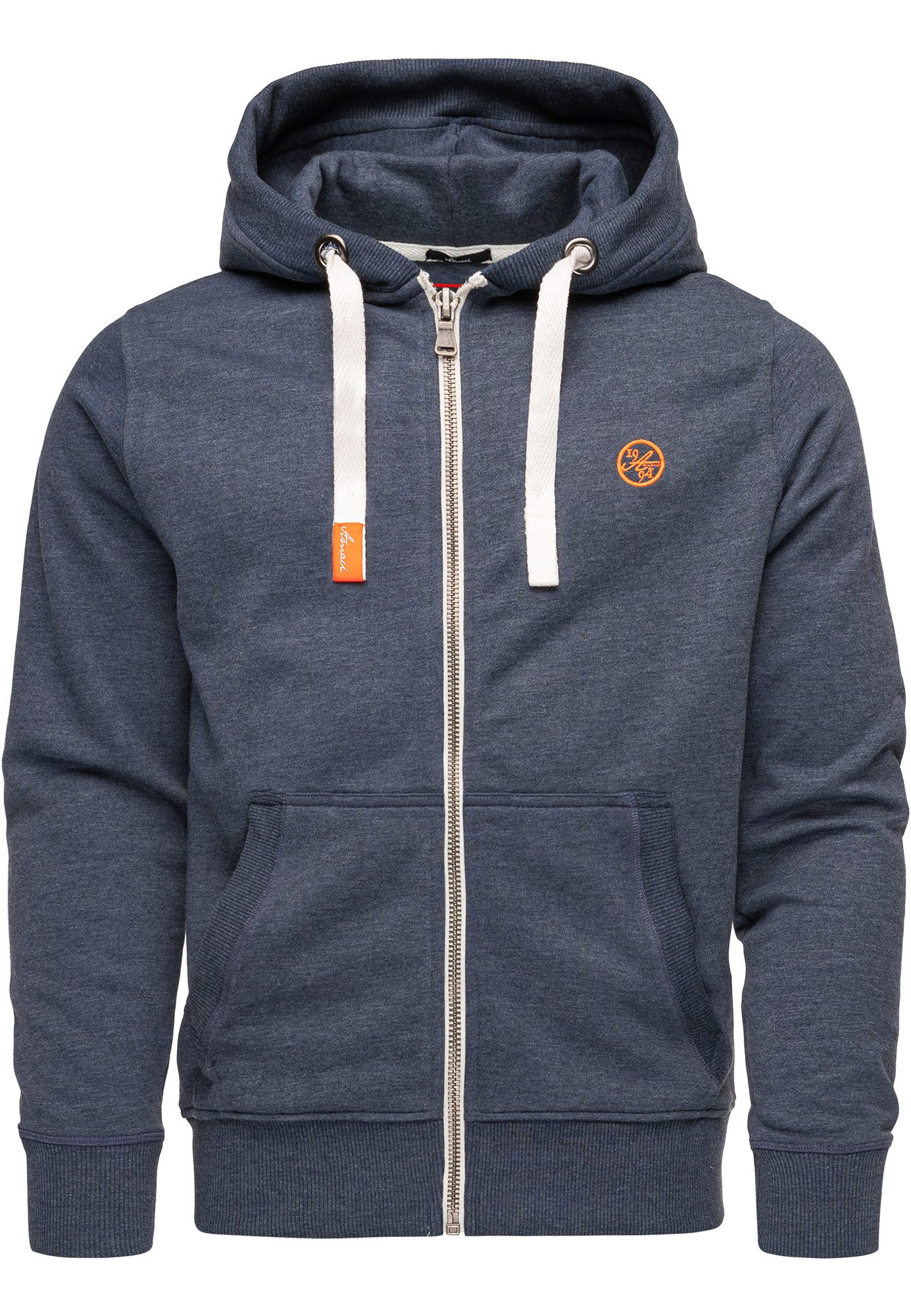 Amaci&Sons Kapuzenpullover TALLAHASSEE Herren Zipper Hoodie günstig online kaufen