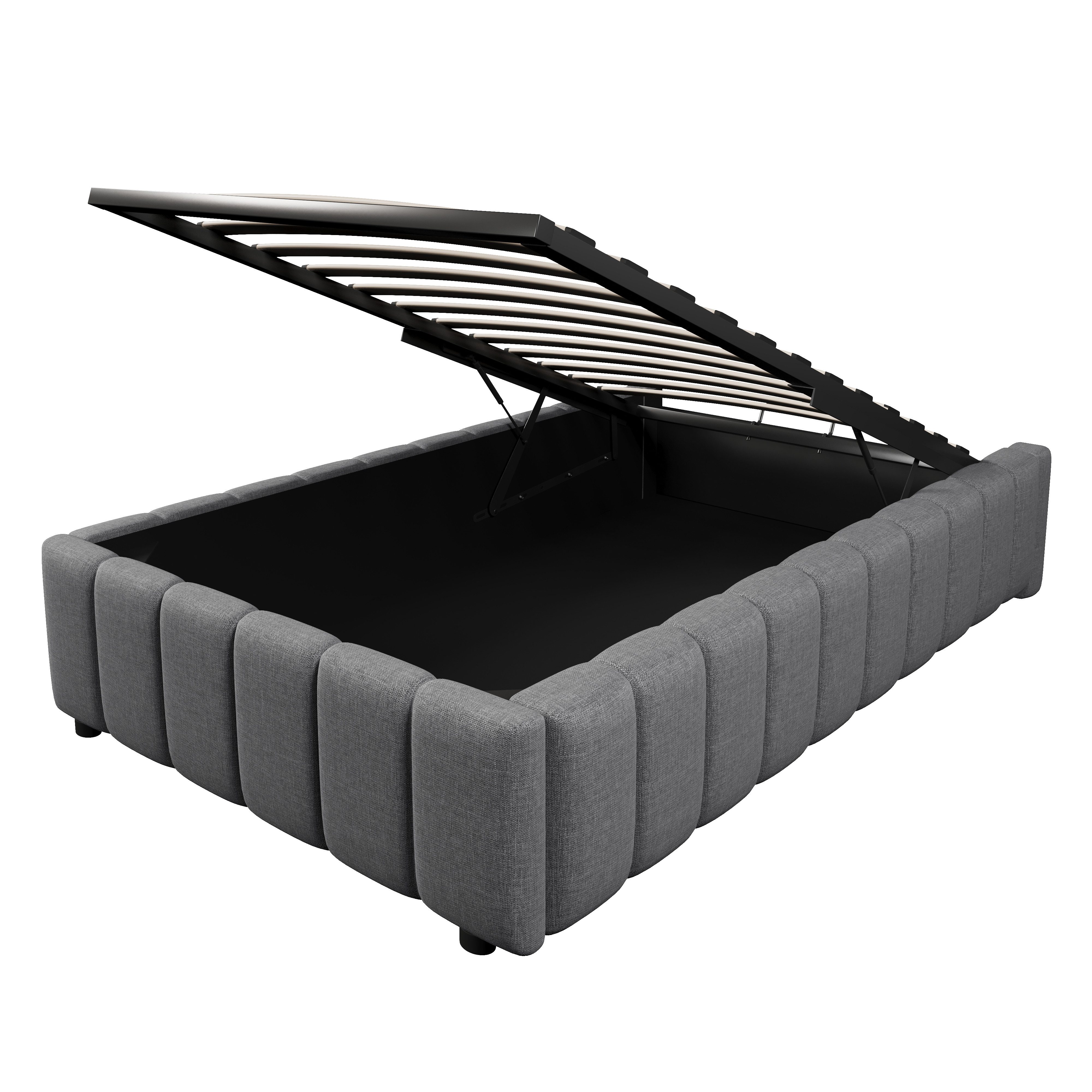 OKWISH Polsterbett Funktionsbett,Kinderbett,Jugendbett,Gästebett (Polsterbe günstig online kaufen