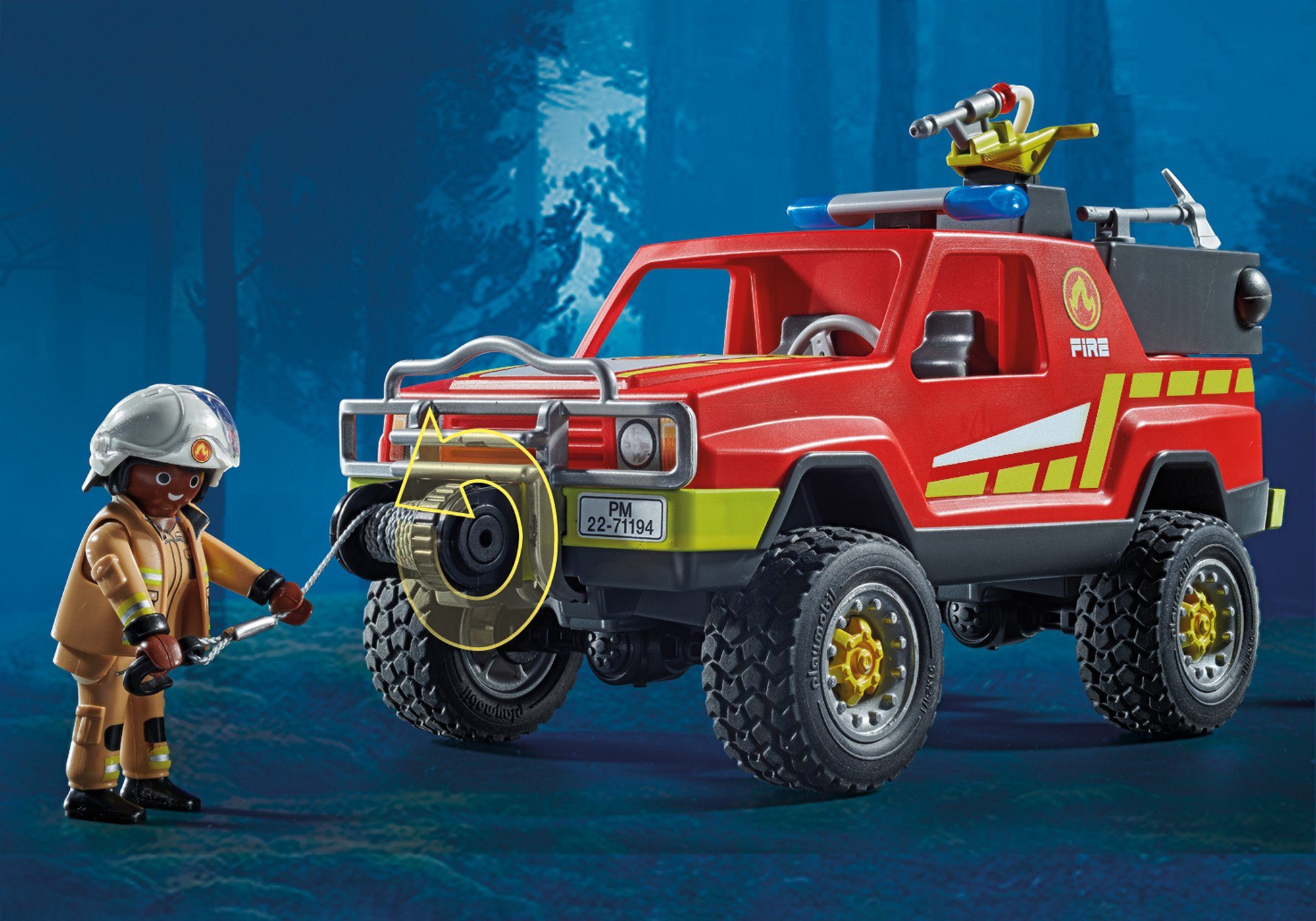 Playmobil® Feuerwehr-Löschtruck (71194), City Action Konstruktions