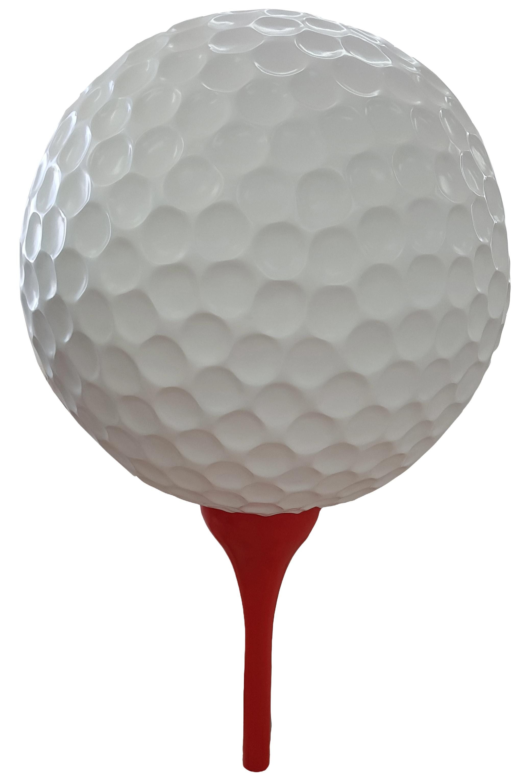 Xlmoebel Skulptur Handgefertigte Golfball-Dekofigur für stilvolle Gartengestaltung (1 St., Skulptur), Hergestellt in Europa