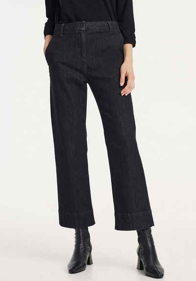 OPUS Straight-Jeans Mila in Culotte-Form