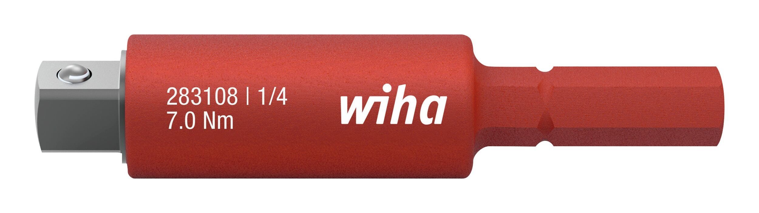 Wiha Schraubendreher, VDE Steckschlüssel-Adapt. für Drehmomentschraubendreher