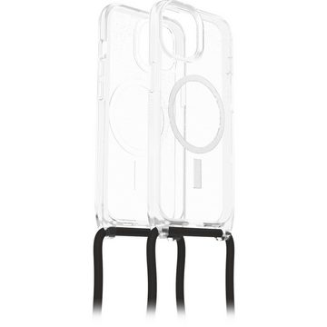 Otterbox Case zum Umhängen React Necklace Hülle für MagSafe für Apple iPhone 15, ultraschlanke, schützende Hülle mit verstellbarer Handykette