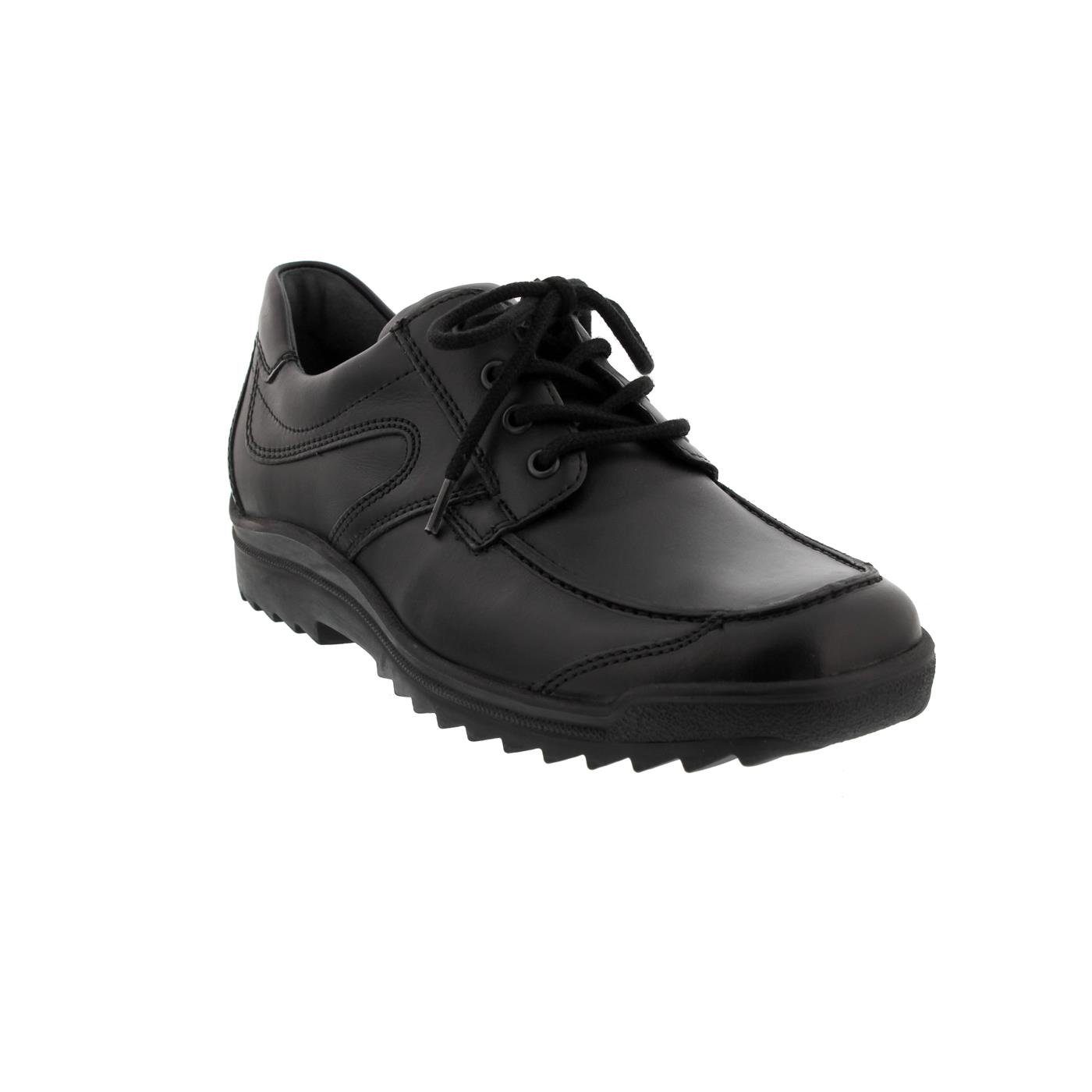 Waldläufer Waldläufer Hendrik, Halbschuh, Palmer (Glattleder), schwarz, Wei günstig online kaufen