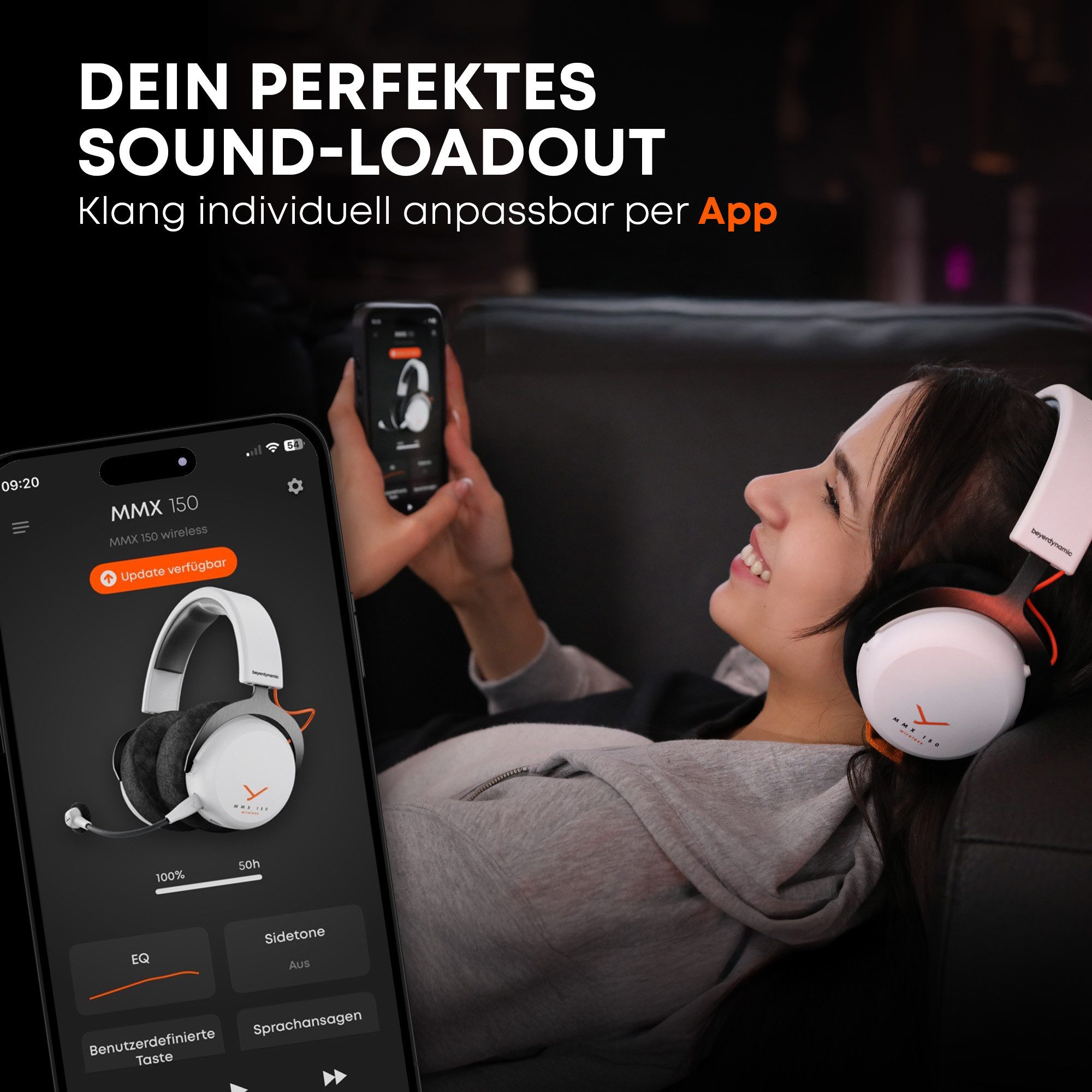 beyerdynamic MMX 150 Wireless Gaming-Headset (Für Gaming & Alltag mit 50 Stunden Akkulaufzeit) – Bild 5 von 5