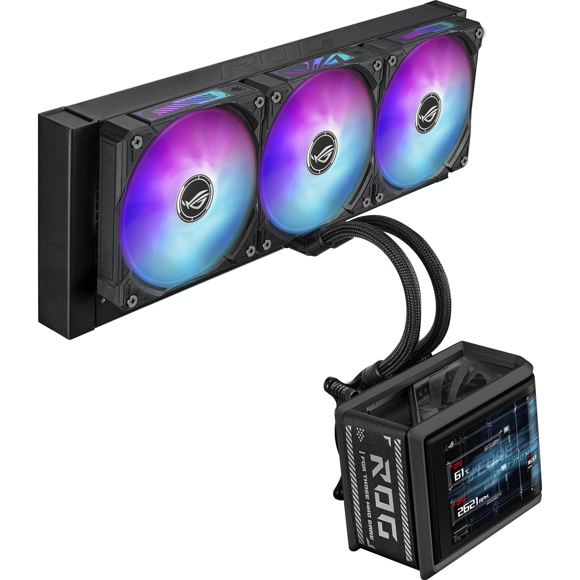 Asus CPU Kühler ASUS ROG Ryuo IV SLC 360 ARGB, Wasserkühlung
