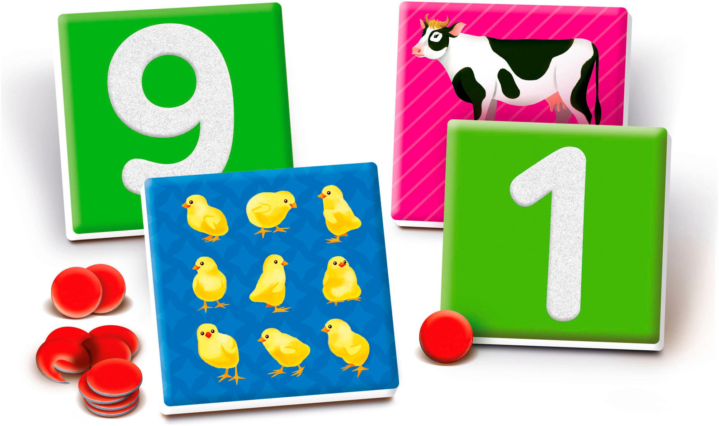 Clementoni® Spiel Education, Taktile Zahlen (Montessori), Lernspiel, Made in Europe