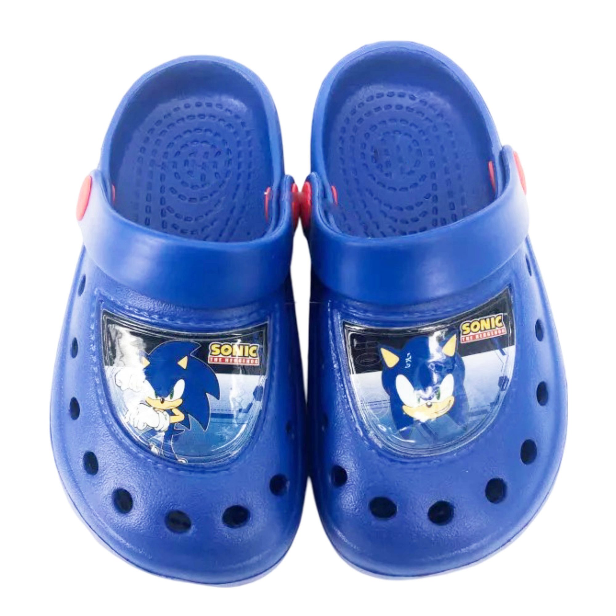 Sonic The Hedgehog Sonic The Hedgehog Kinder Jungen Clogs Sandalen Badeschuhe Clog Gr. 22 bis 32