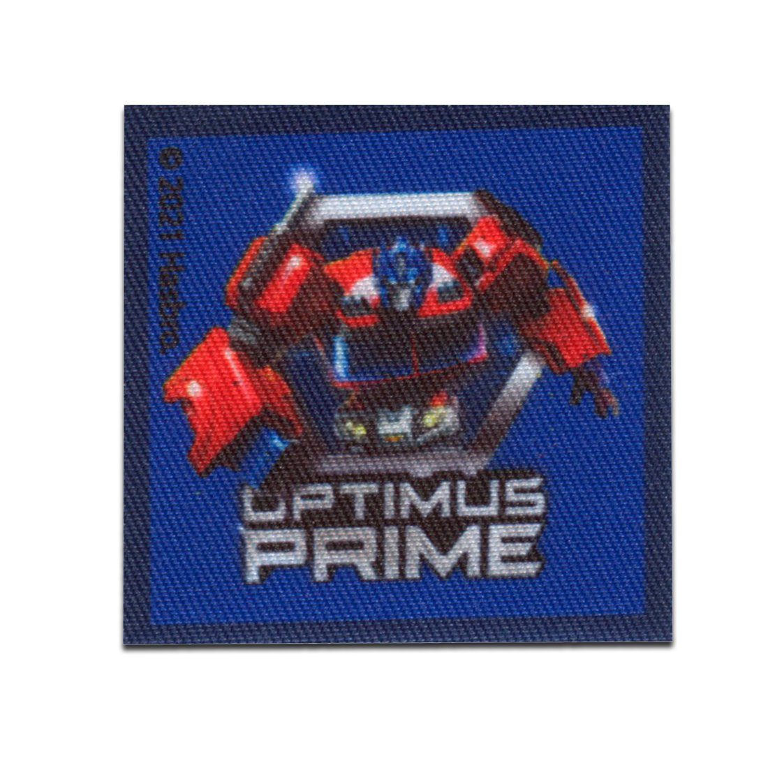Transformers Aufnäher Bügelbild, Aufbügler, Applikationen, Patches, Flicken, zum aufbügeln, Polyester, Transformers Optimus Prime - Größe: 5,5 x 5,5 cm