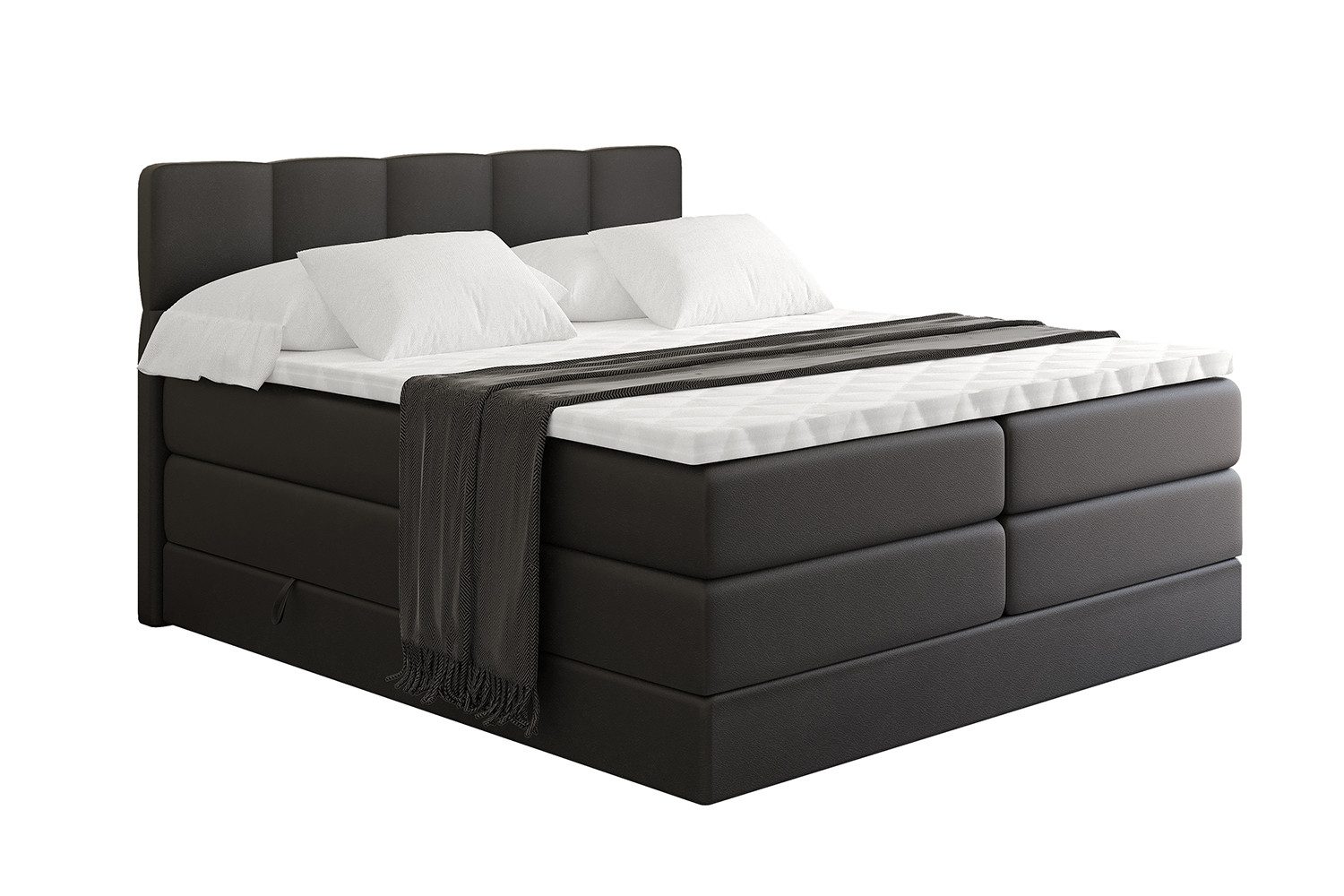 ALTDECOR Boxspringbett LIRO KING (Multipocket-Matratze H4, günstig online kaufen