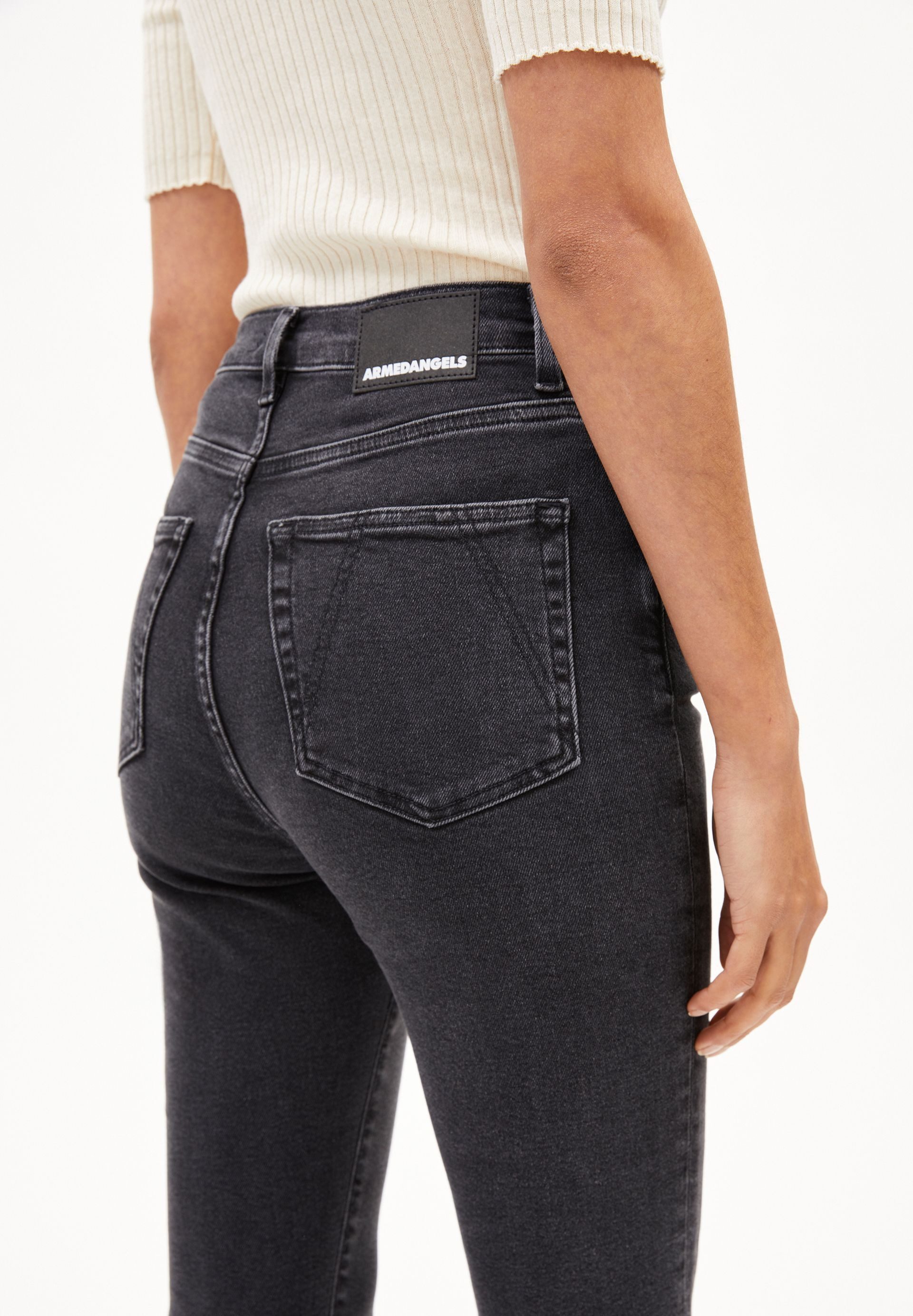 Armedangels Skinny-fit-Jeans INGAA (X-Stretch) High waist