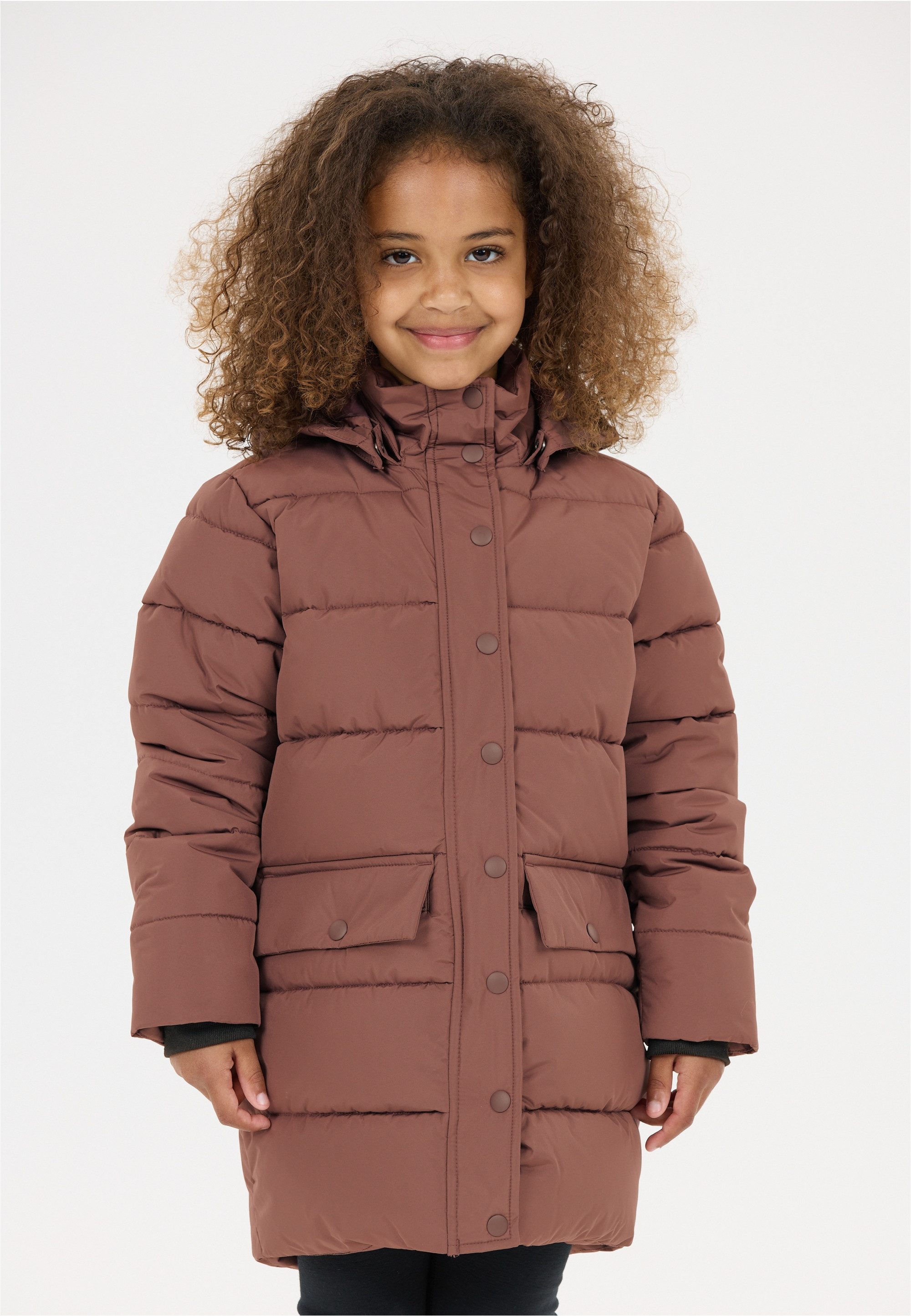 ZIGZAG Outdoorjacke Luisa mit 8000 mm Wassersäule und langem Schnitt