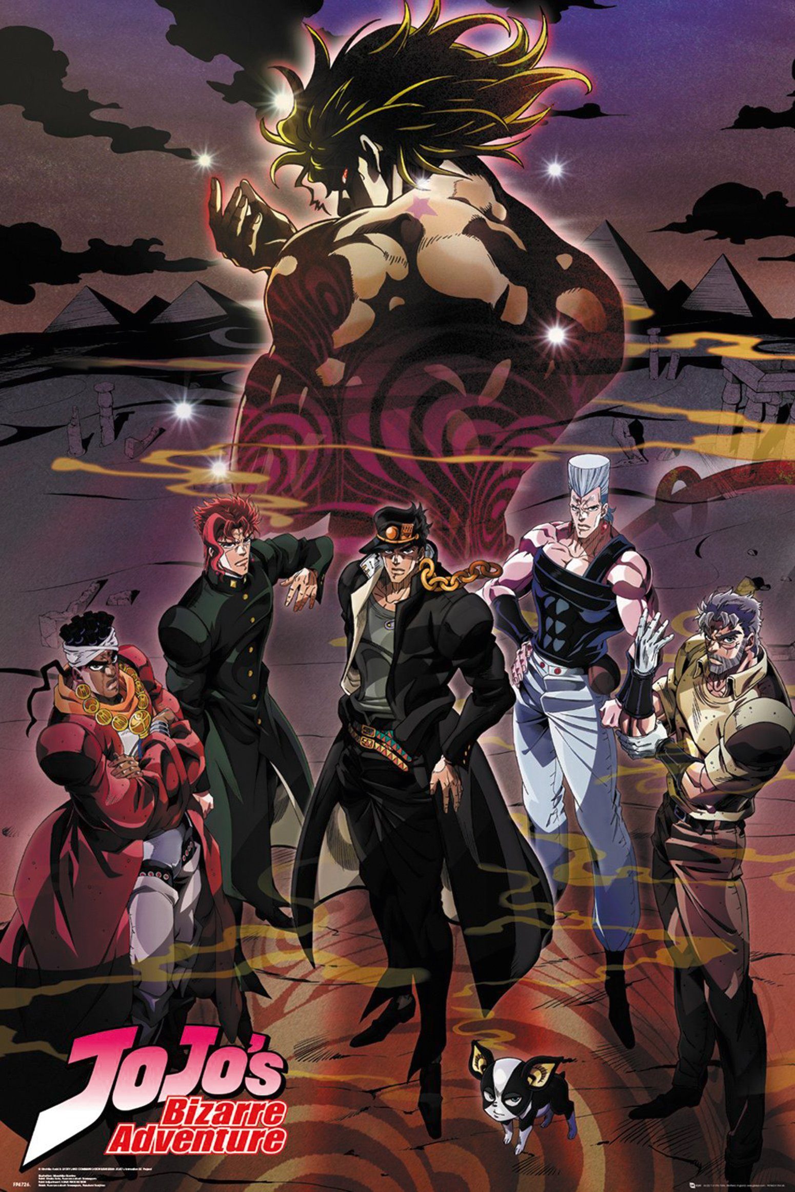 Grupo Erik Poster Jojo's Bizarre Adventure Poster Group 61 x 91,5 cm günstig online kaufen