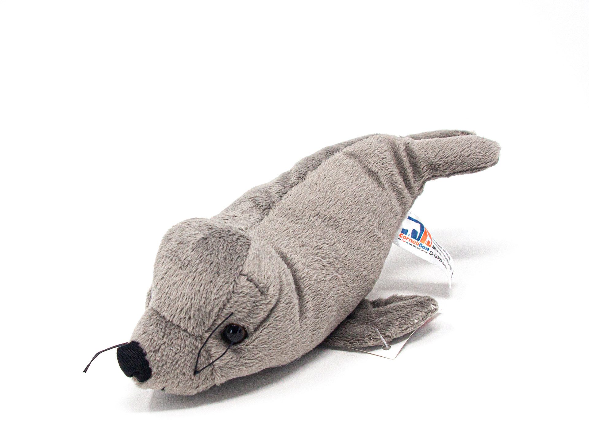 Cornelißen Kuscheltier Cornelissen - Kuscheltier - Seehund grau - 19 cm