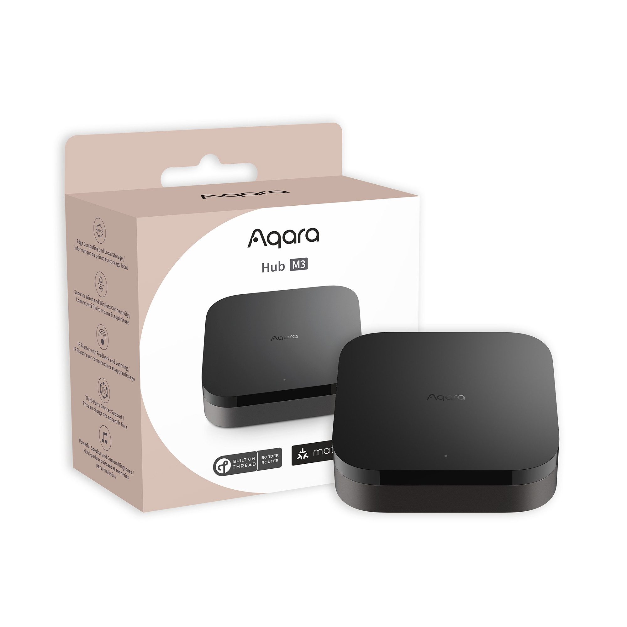 Hub M3, Zigbee, Bluetooth, Wi-Fi, PoE, IR, Multiprotokoll - HUB