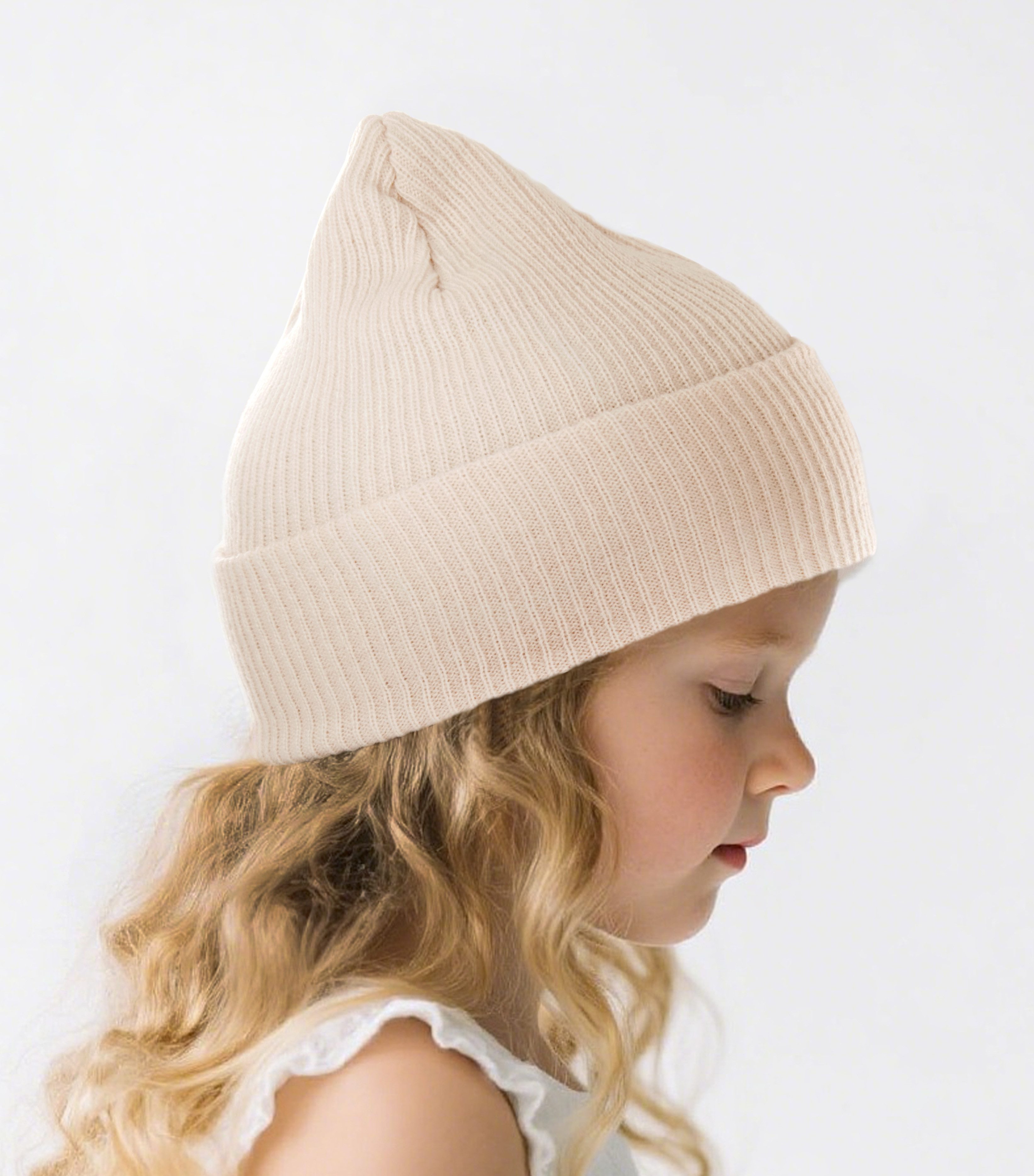 axy Beanie Kinder Winter Rippstrick Beanie Strickmütze Wintermütze 1-6 Jahren Kindermütze für Jungen Mädchen Kleinkind Unisex Unifarbe