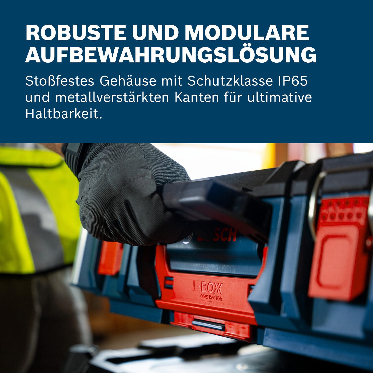BOSCH Werkzeugkoffer, Koffersystem L-BOXX Contractor 170