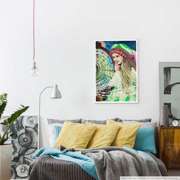 Sinus Art Poster Bild eines mythologischen Mädchens 60x90cm Poster