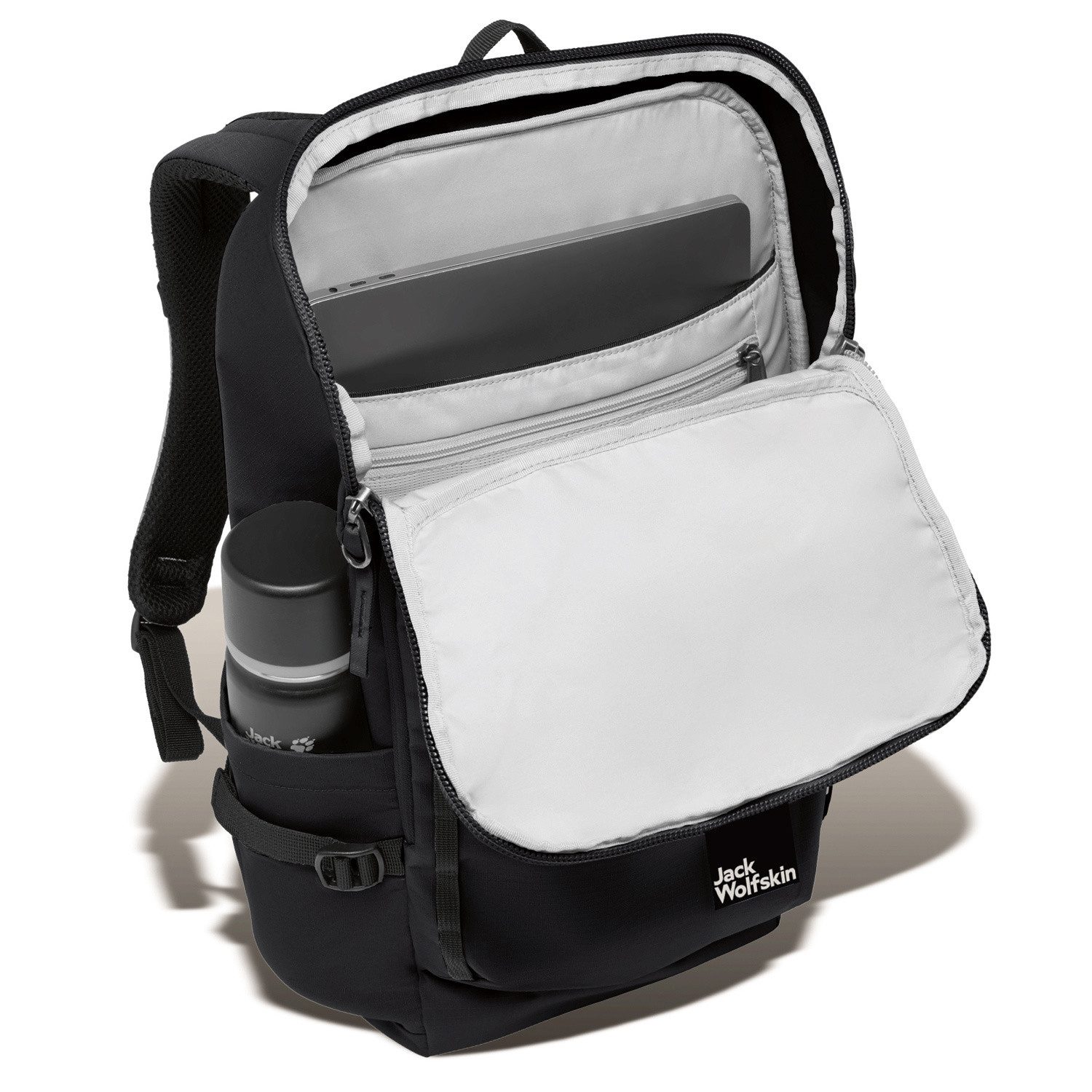Jack Wolfskin Freizeitrucksack Jack Wolfskin Rucksack Lyall Black (1-tlg) – Bild 4 von 5