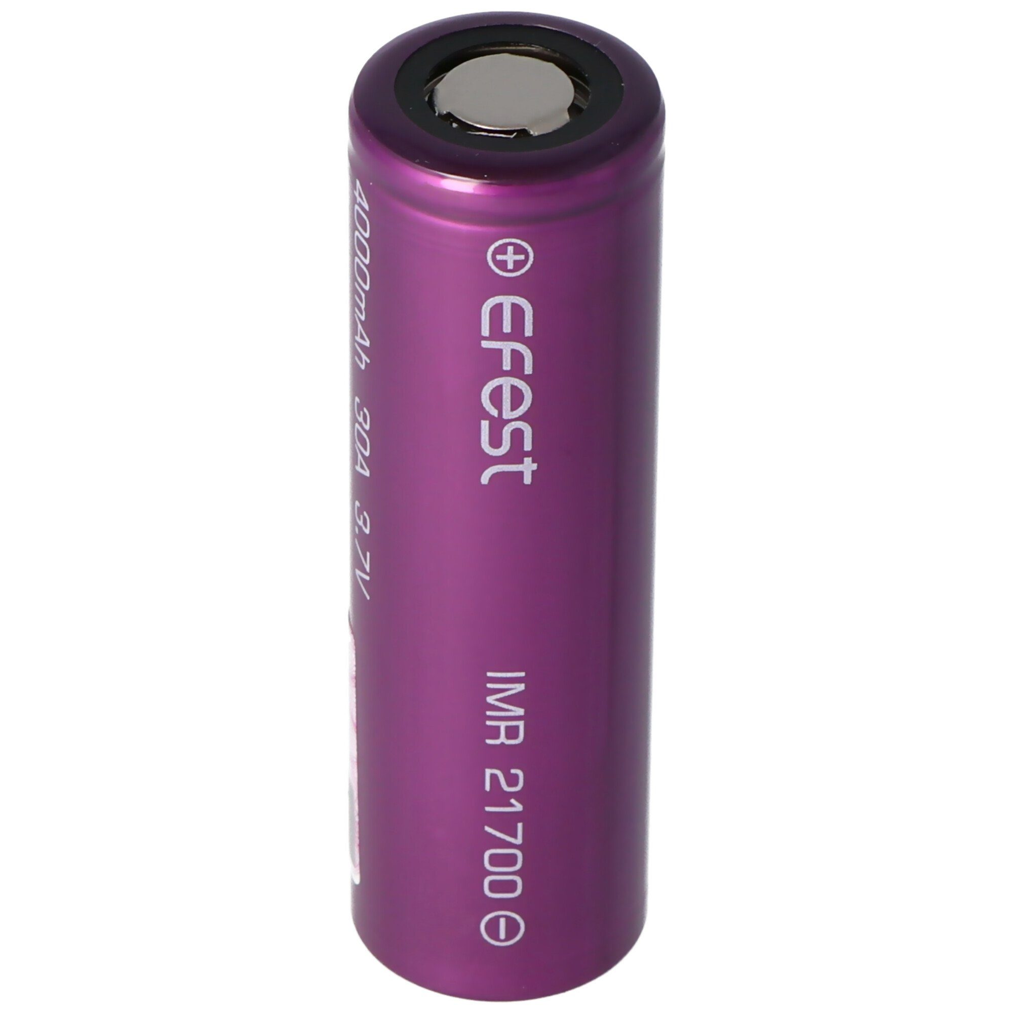 mAh 3,6V Akku IMR21700 EFEST 3,7V Li-Ion-Akku, - 4000 30A Efest (3,6 V) - 4000mAh,