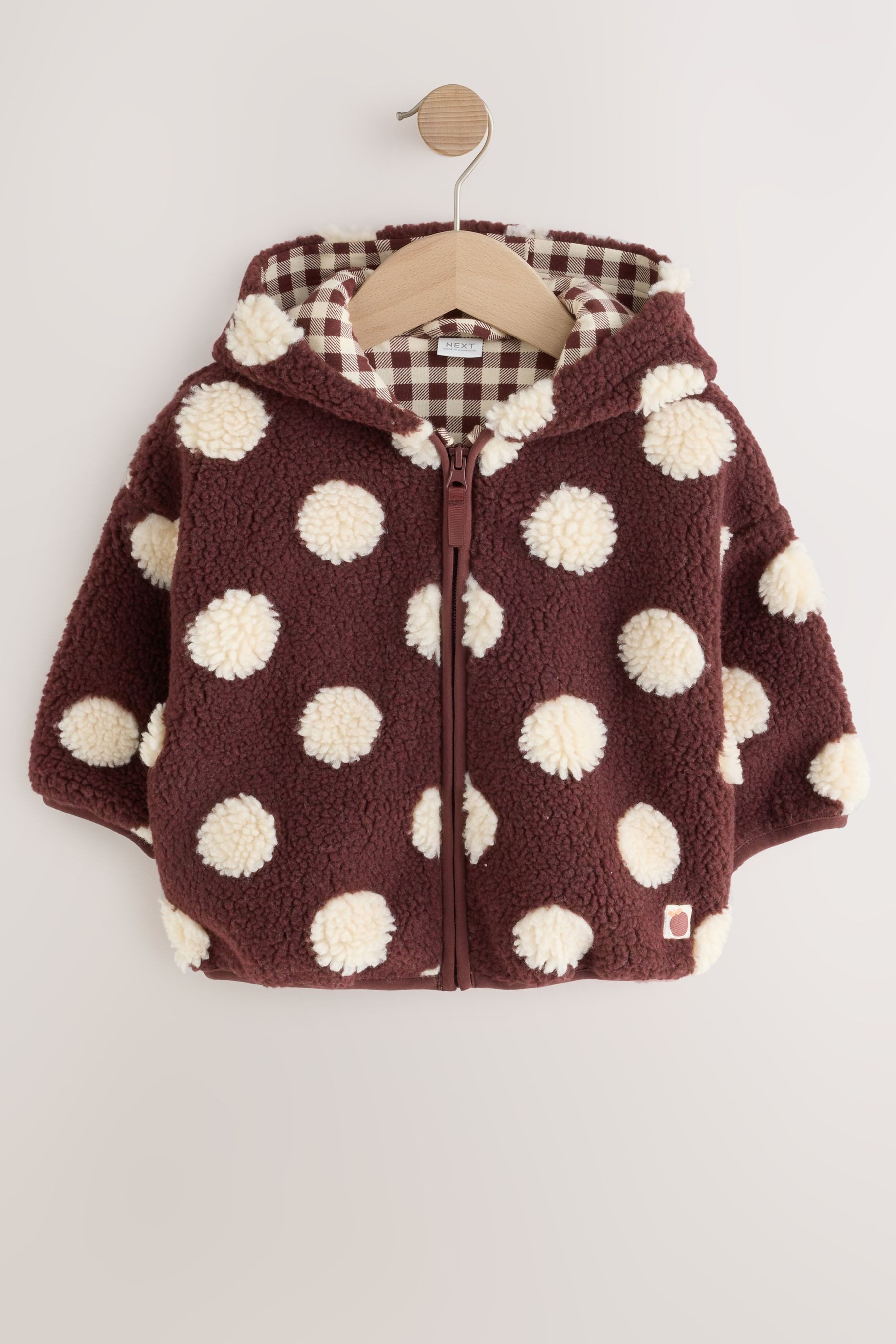 Next Fleecejacke Fleece mit durchgehendem Reißverschluss (1-St) – Bild 5 von 5