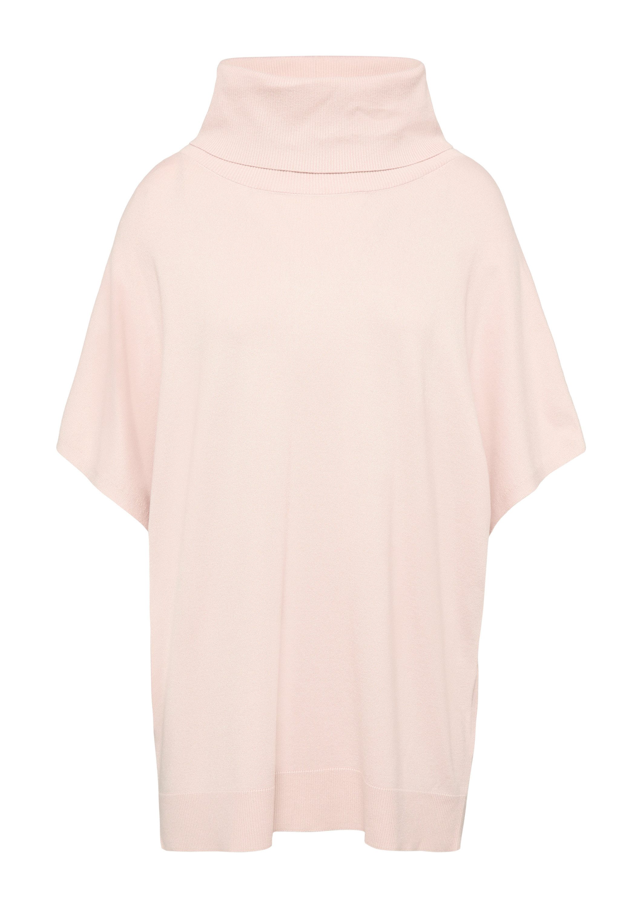 comma Poncho Indoor-Poncho Poncho aus Viskosemix mit Rollkragen