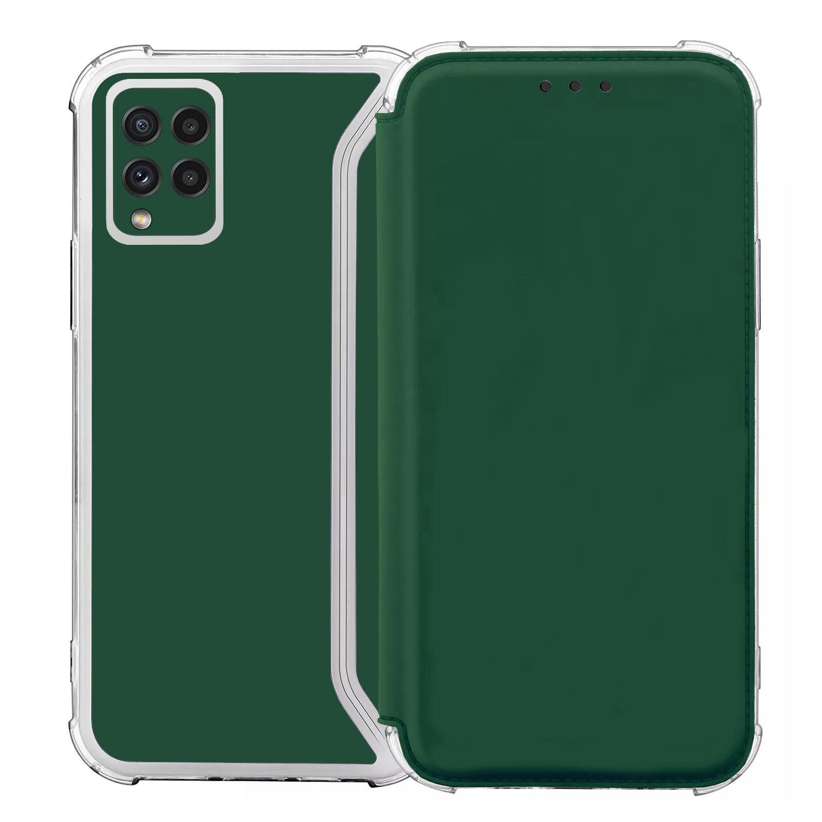 Numerva Handyhülle Handy Hülle für Samsung Galaxy A22, Flip Cover Handy Tasche Schutzhülle Bumper