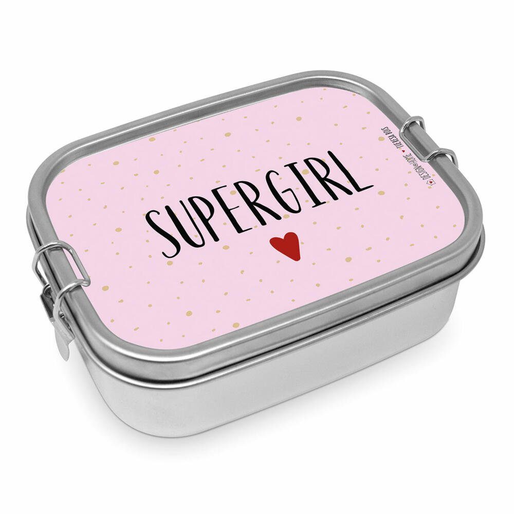 PPD Lunchbox Supergirl Steel 900 ml, Edelstahl