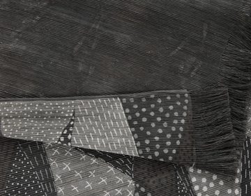Teppich Chiya Tiama 1, DIE HAUSKUNST, rechteckig, Höhe: 4 mm, Flachgewebe, handgewebt, mit Fransen