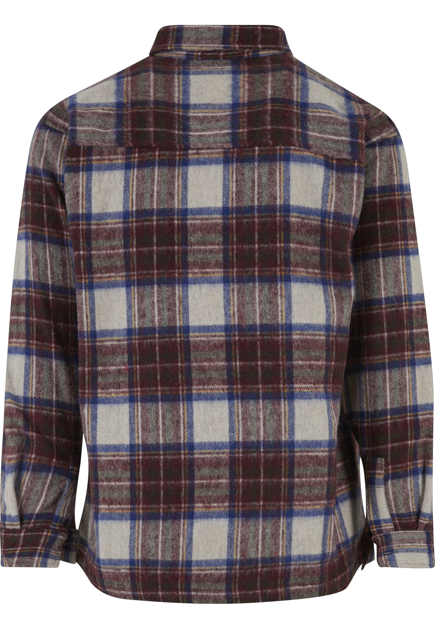 2Y Premium Langarm-Poloshirt 2Y Premium Herren 2Y Flannel Button Shirt (1-tlg)