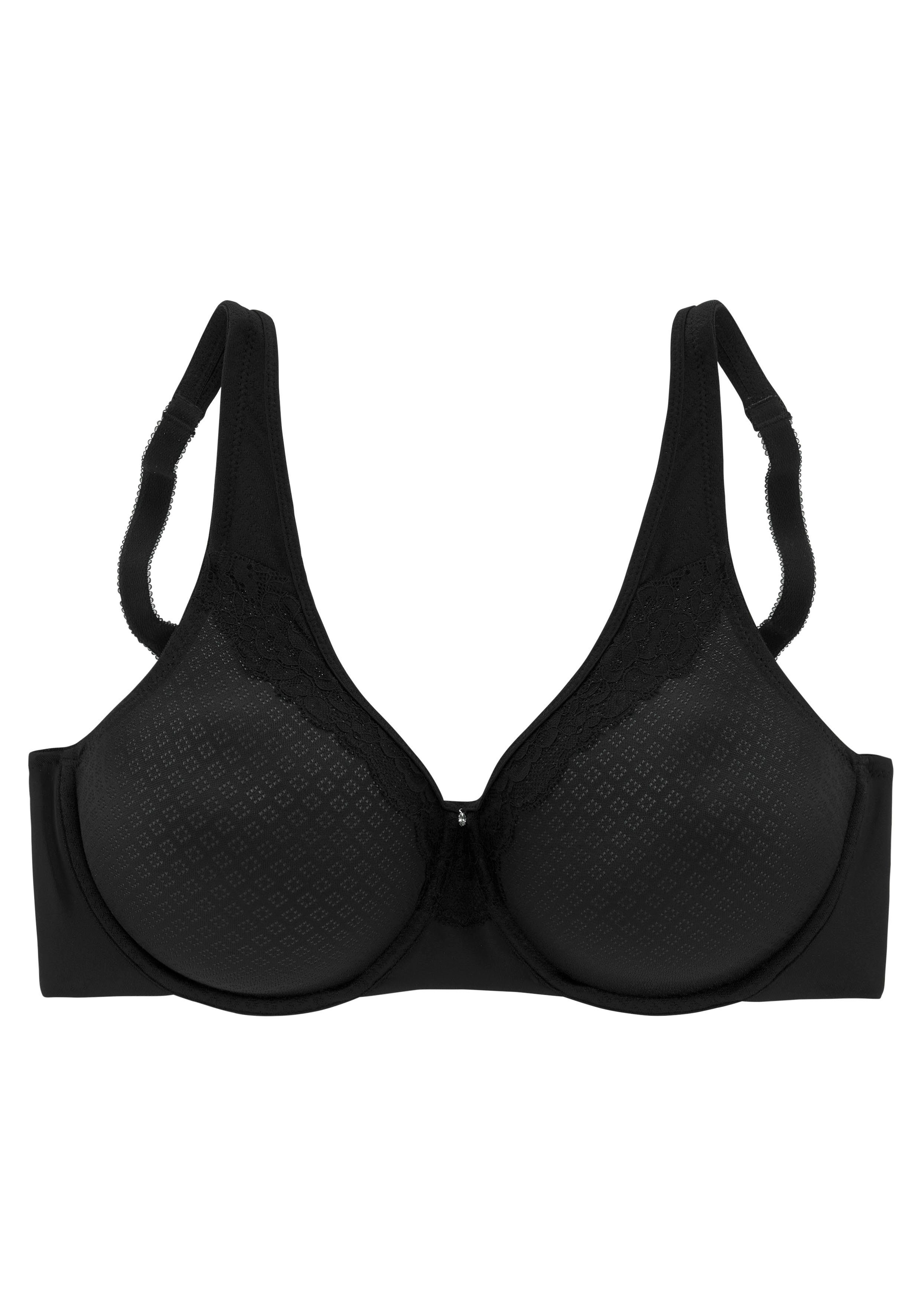 Nuance by Lascana Minimizer-BH mit Bügel & Spitzenborte – ideal für große Größen – Bild 2 von 5